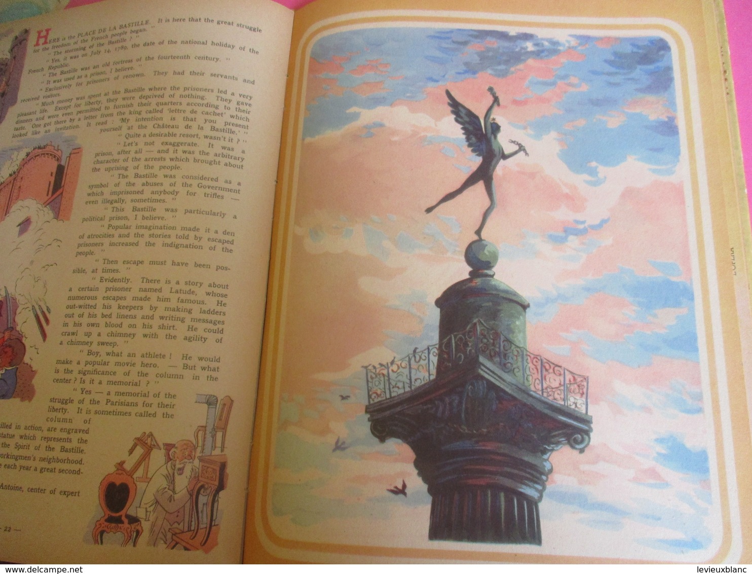 Livre illustré pour enfants/Libération/Hello Billy come and see PARIS/Maurice Levitt/ Editions Neveu Brunier/1945  BD165