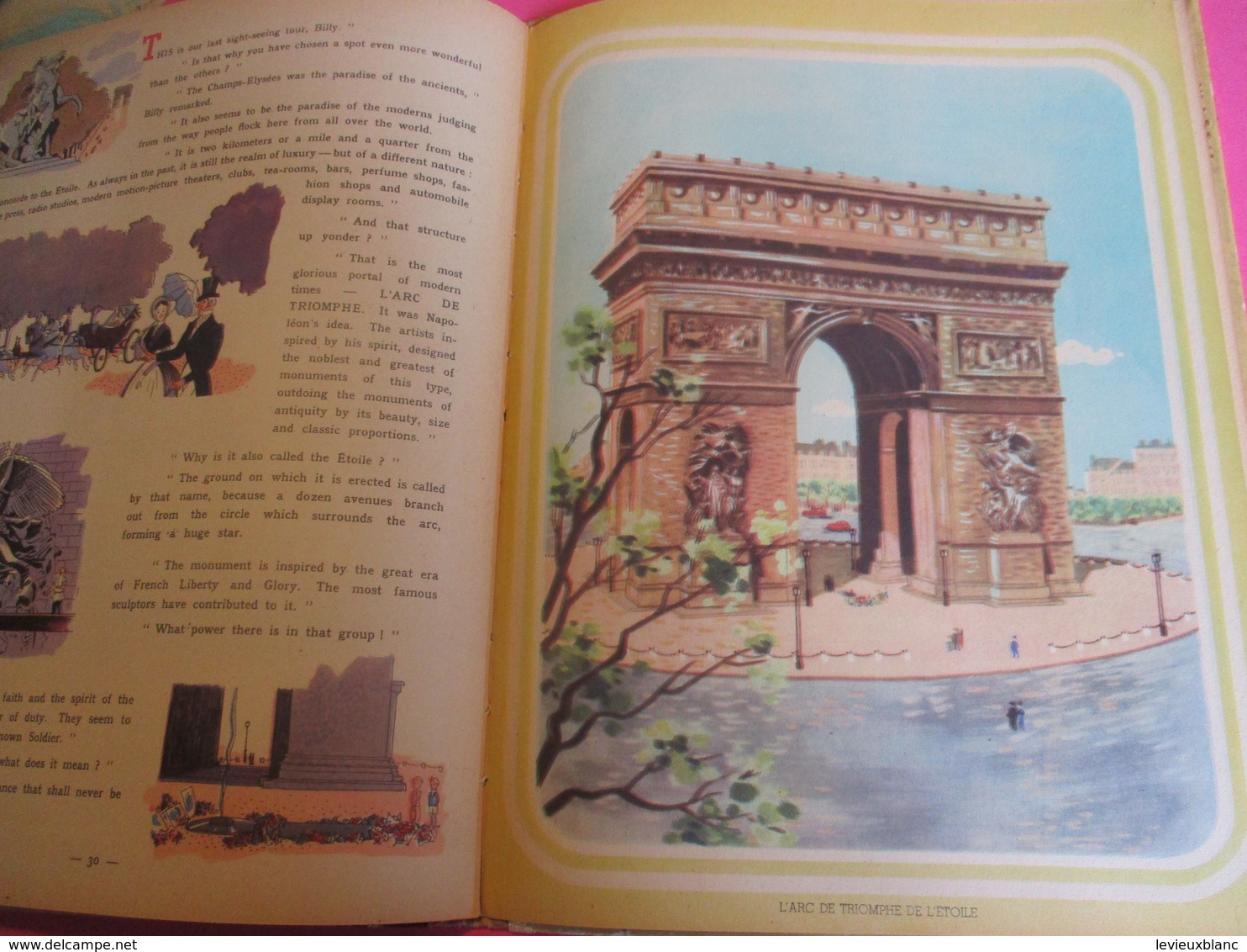 Livre illustré pour enfants/Libération/Hello Billy come and see PARIS/Maurice Levitt/ Editions Neveu Brunier/1945  BD165