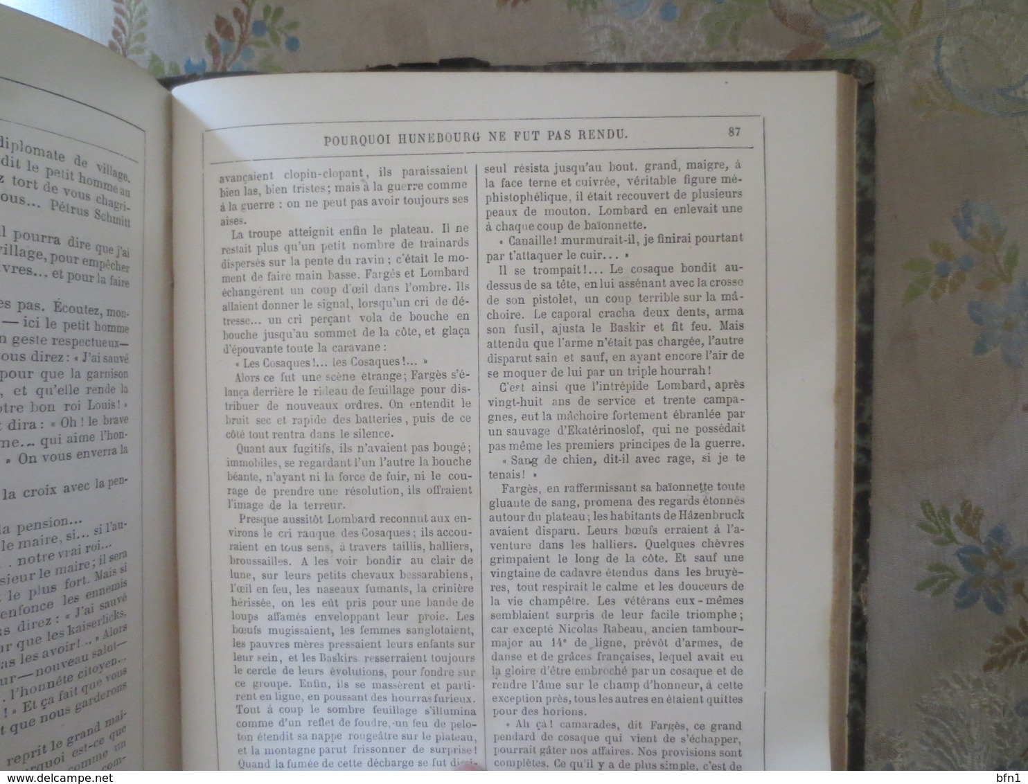 Erckmann-Chatrian  - 1867- Conscrit de 1813, Waterloo, Mme thérèse - Etat Correct