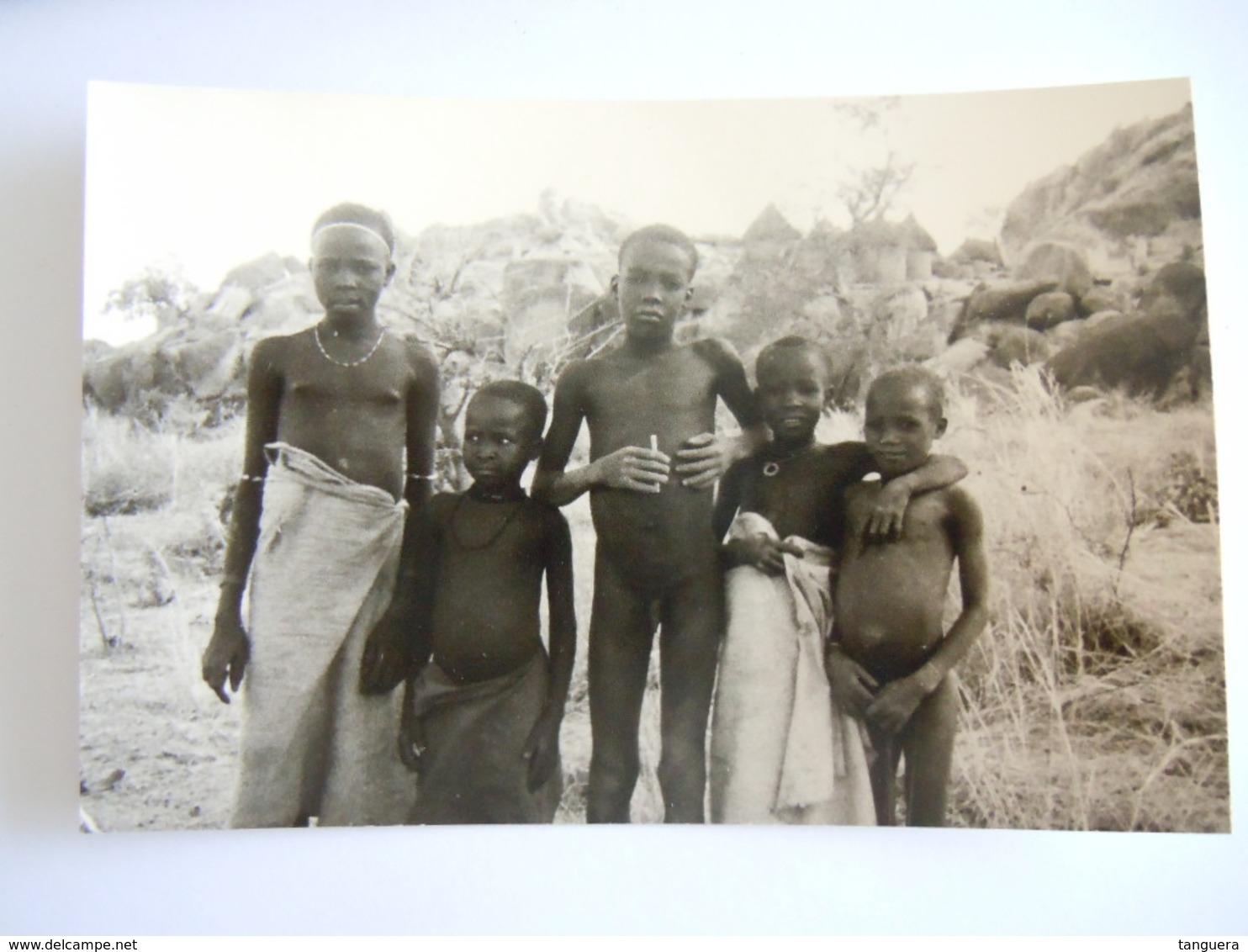 Photo 24 Afrique Cameroun Enfants Dans La Montagne Format 13,3 X 8,8 Cm - Africa