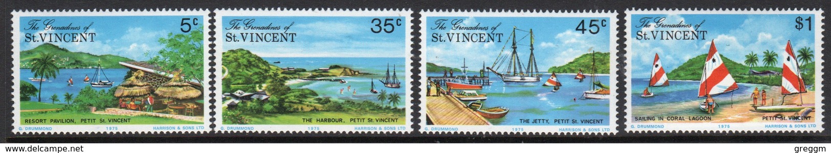 St.Vincent & Grenadines 1975 Set Of Stamps Commemorating Petit St Vincent. - St.Vincent & Grenadines