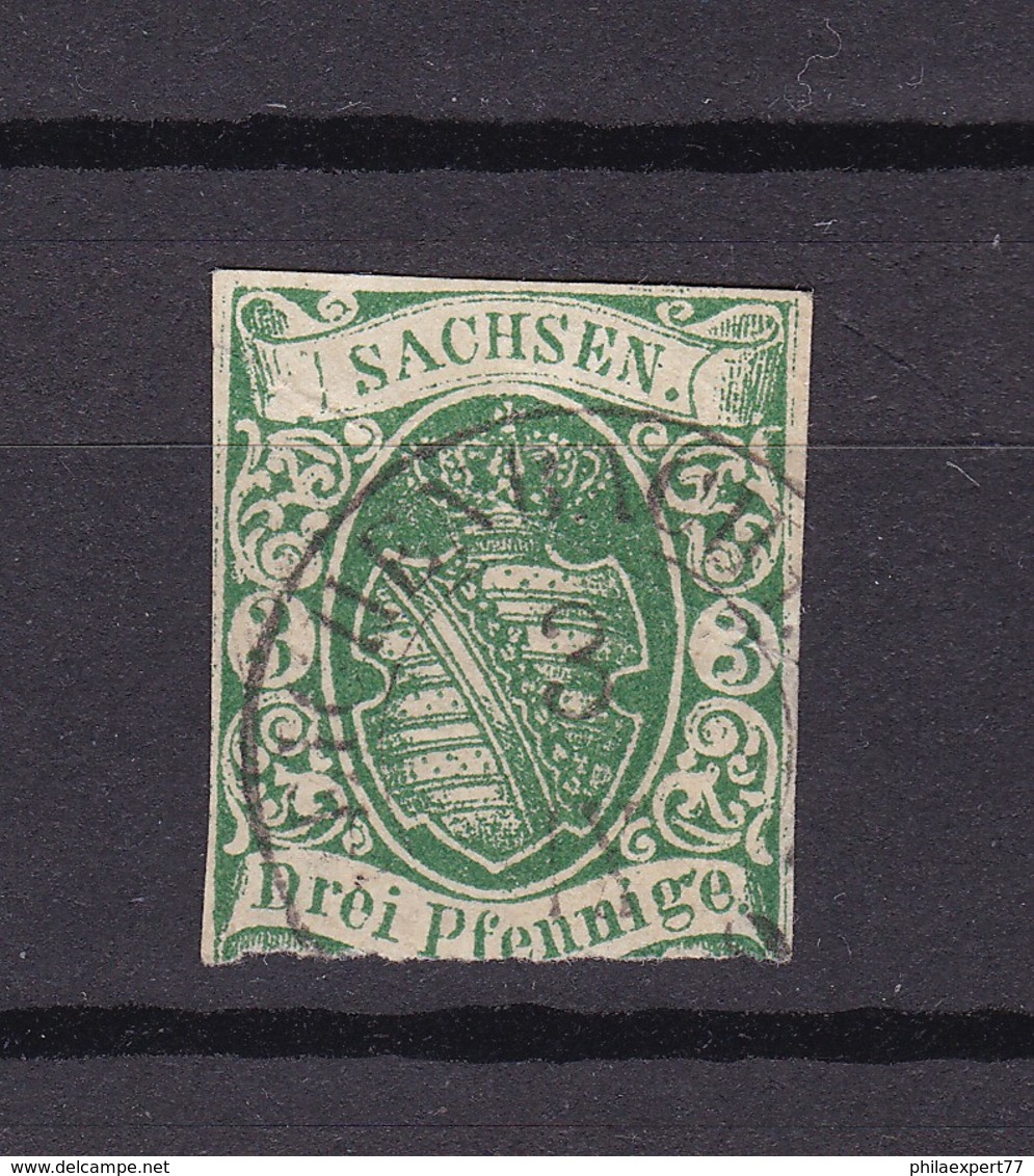 Sachsen - 1851/63 - Michel Nr. 2 - 120 Euro - Sachsen