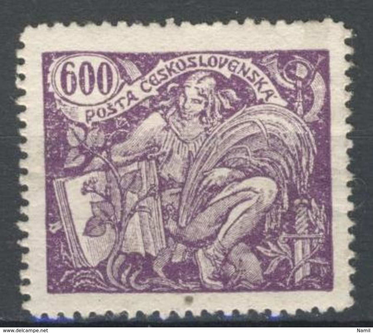 Tchécoslovaquie 1920 Mi 188 (Yv 181), (MH)* - Unused Stamps