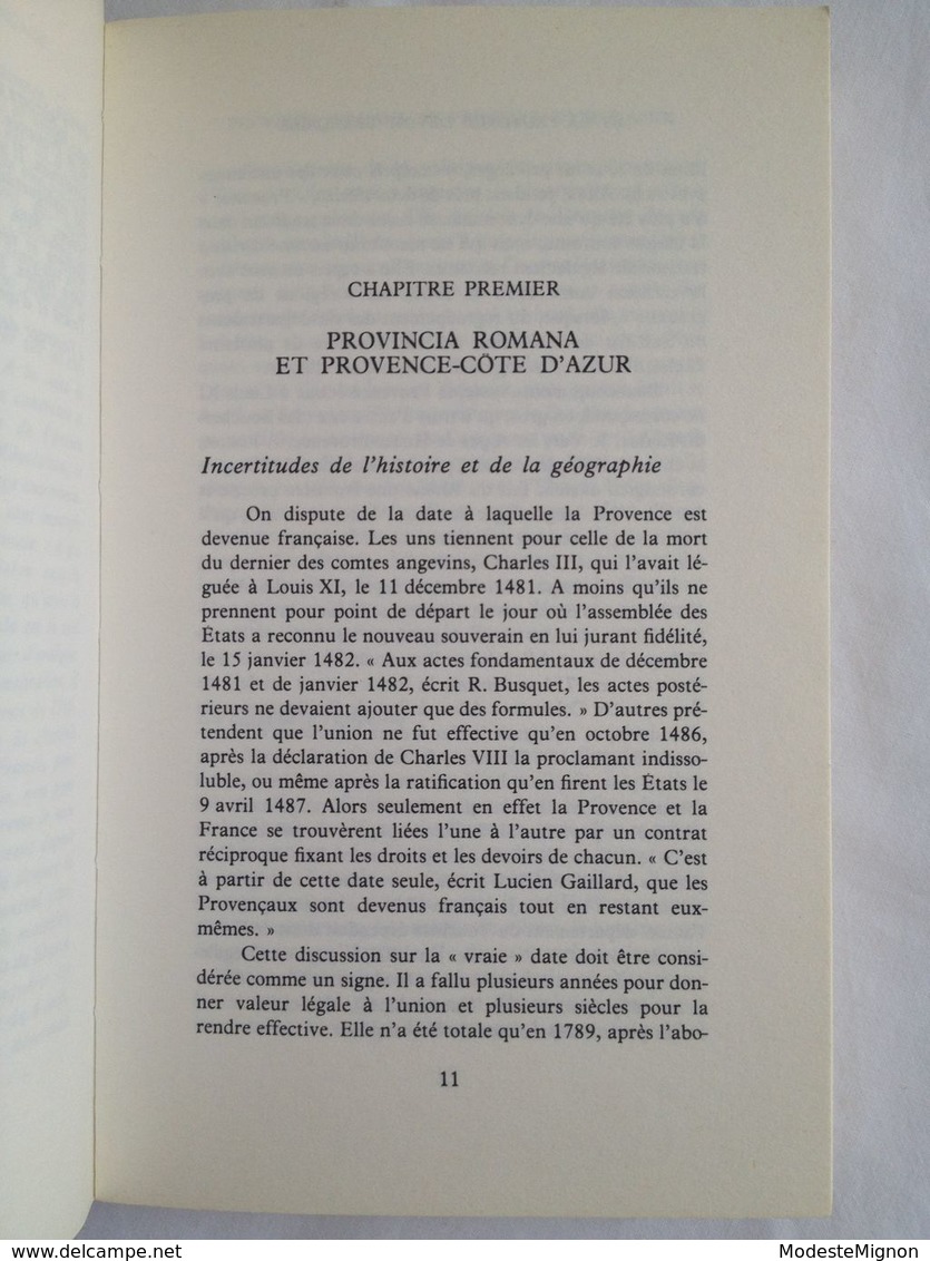 ... Et La Provence Devint Française De Roger Duchène - Provence - Alpes-du-Sud