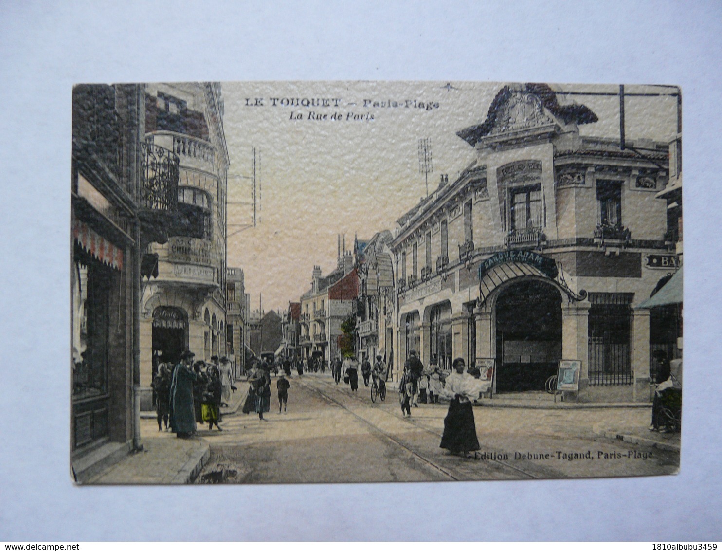 CPA 62 PAS DE CALAIS - LE TOUQUET - Paris Plage : La Rue De Paris - Exposiciones