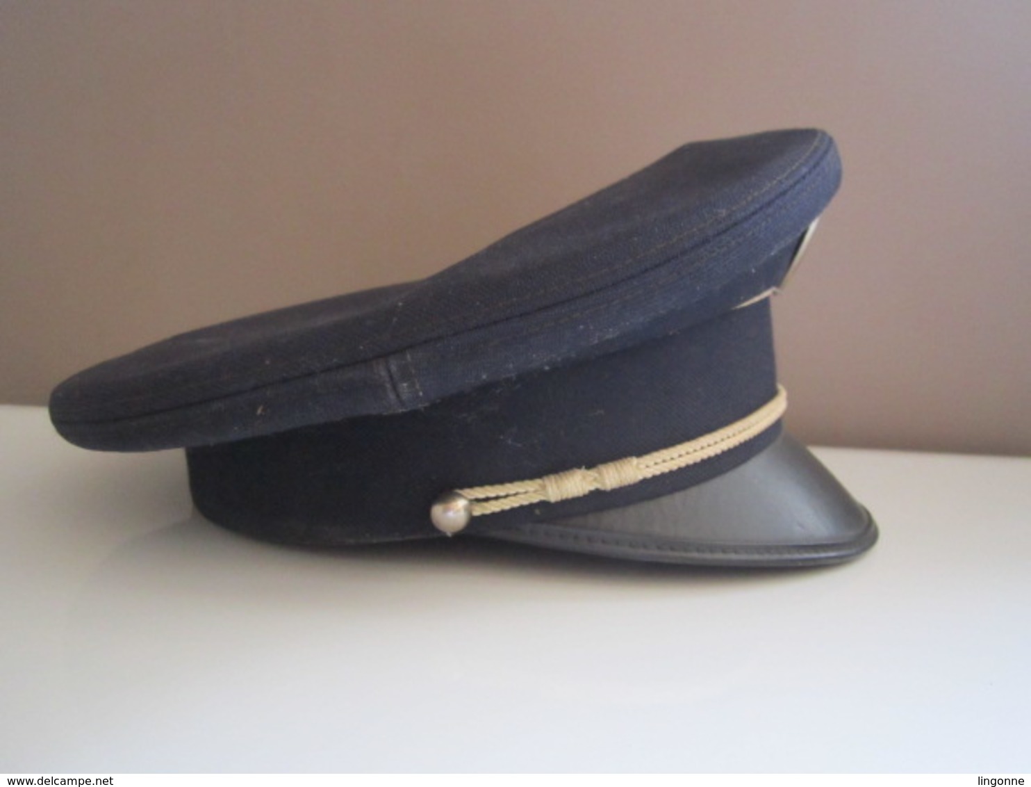 RARE Ancienne CASQUETTE POLICE MUNICIPALE FRANÇAISE - Police & Gendarmerie