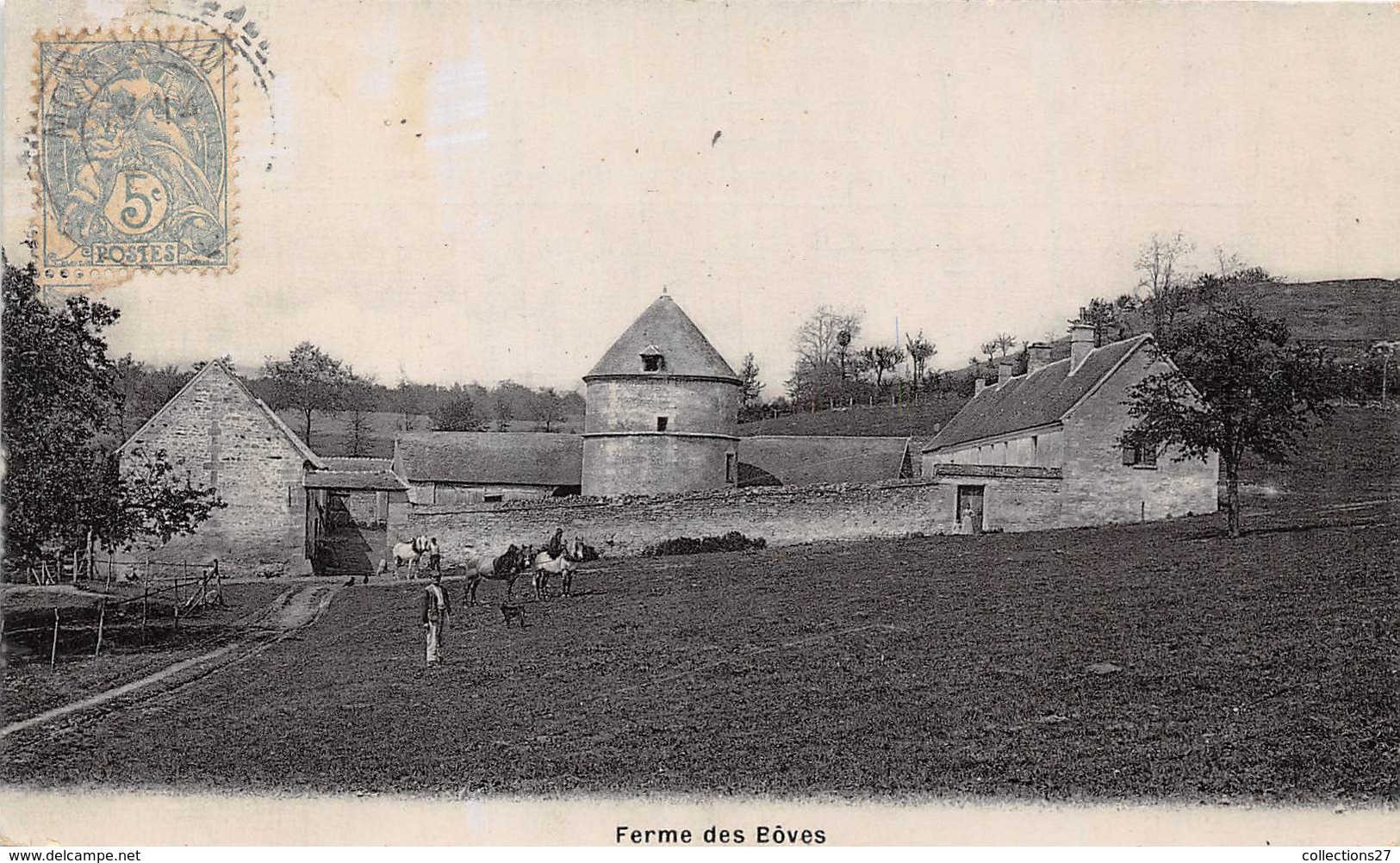 95-MONTSOULT- LES BÔVES- FERME DES BÔVES - Montsoult