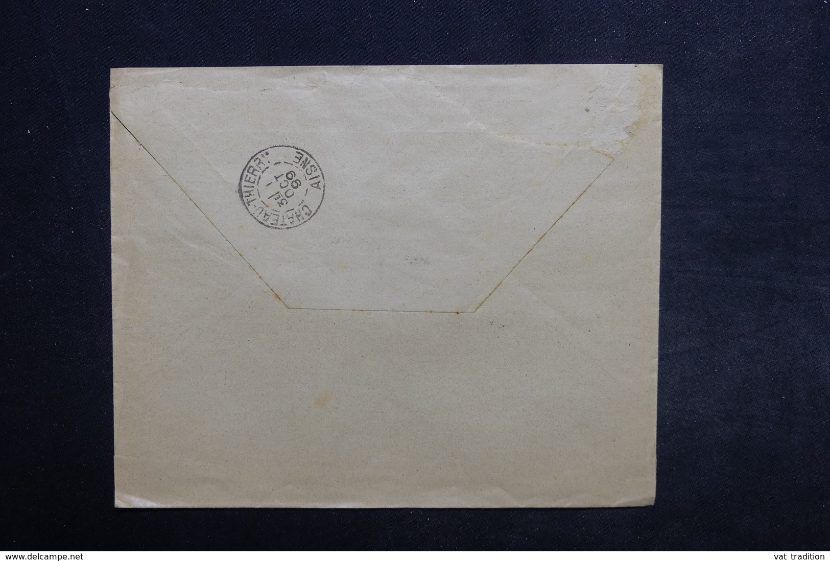 FRANCE - Enveloppe Commerciale En Recommandé De Fere En Tardenois Pour Château Thierry En 1899 , Affr. Sages - L 34173 - 1877-1920: Période Semi Moderne