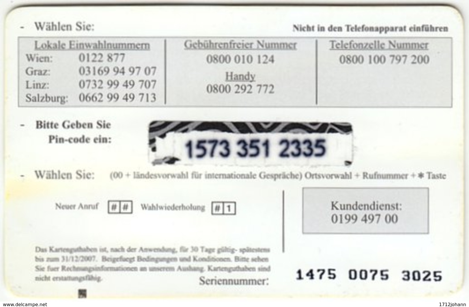 AUSTRIA F-441 Prepaid 1telecom - People, Woman - Used - Oesterreich