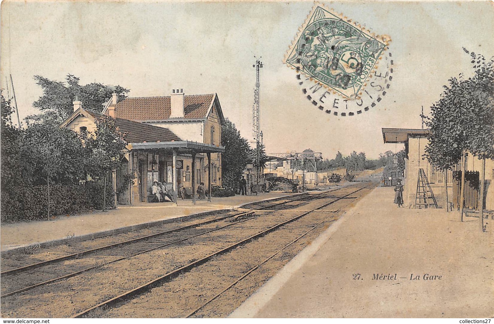 95-MERIEL- LA GARE - Meriel