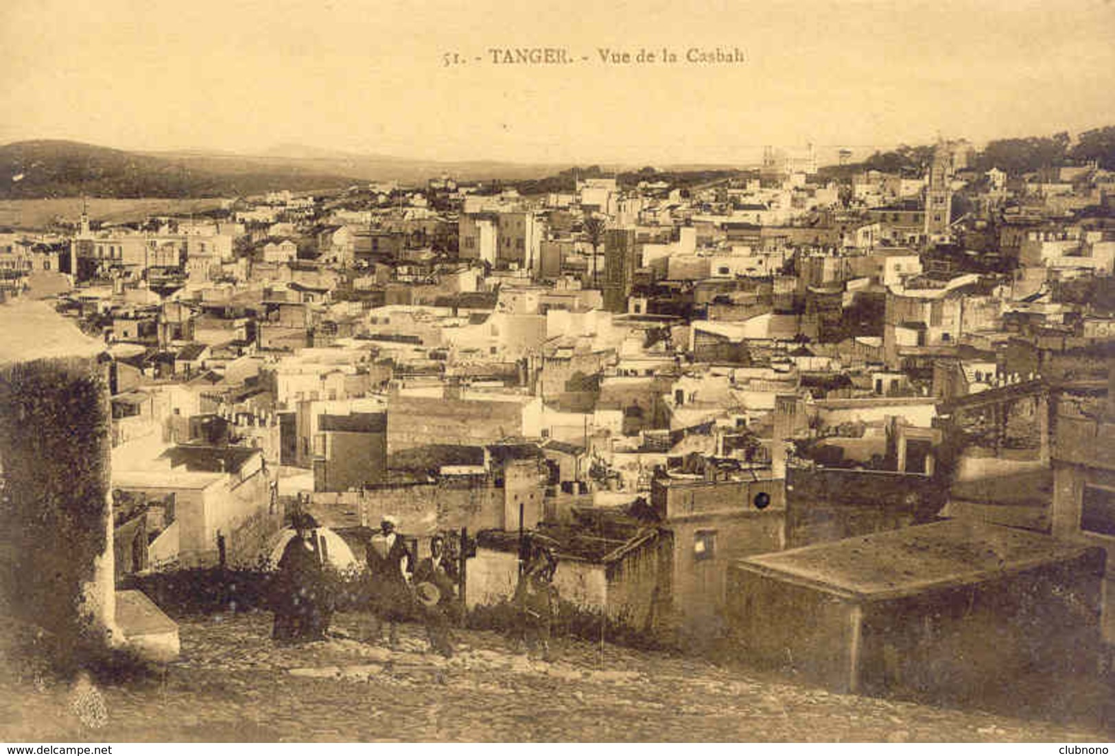 CPA - TANGER - VUE DE LA CASBAH - Tanger