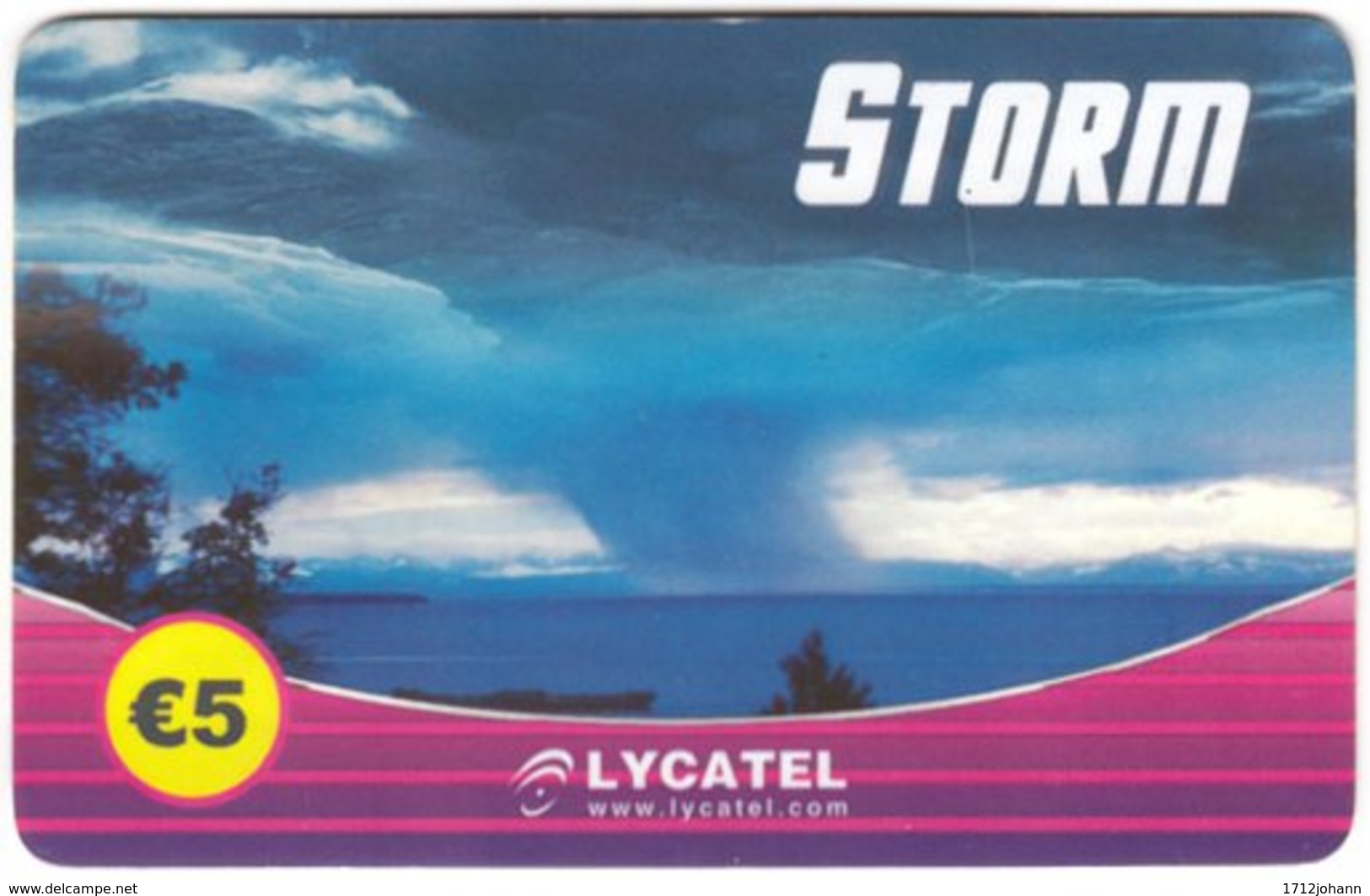 AUSTRIA F-628 Prepaid Lycatel - Weather, Storm - Used - Oesterreich