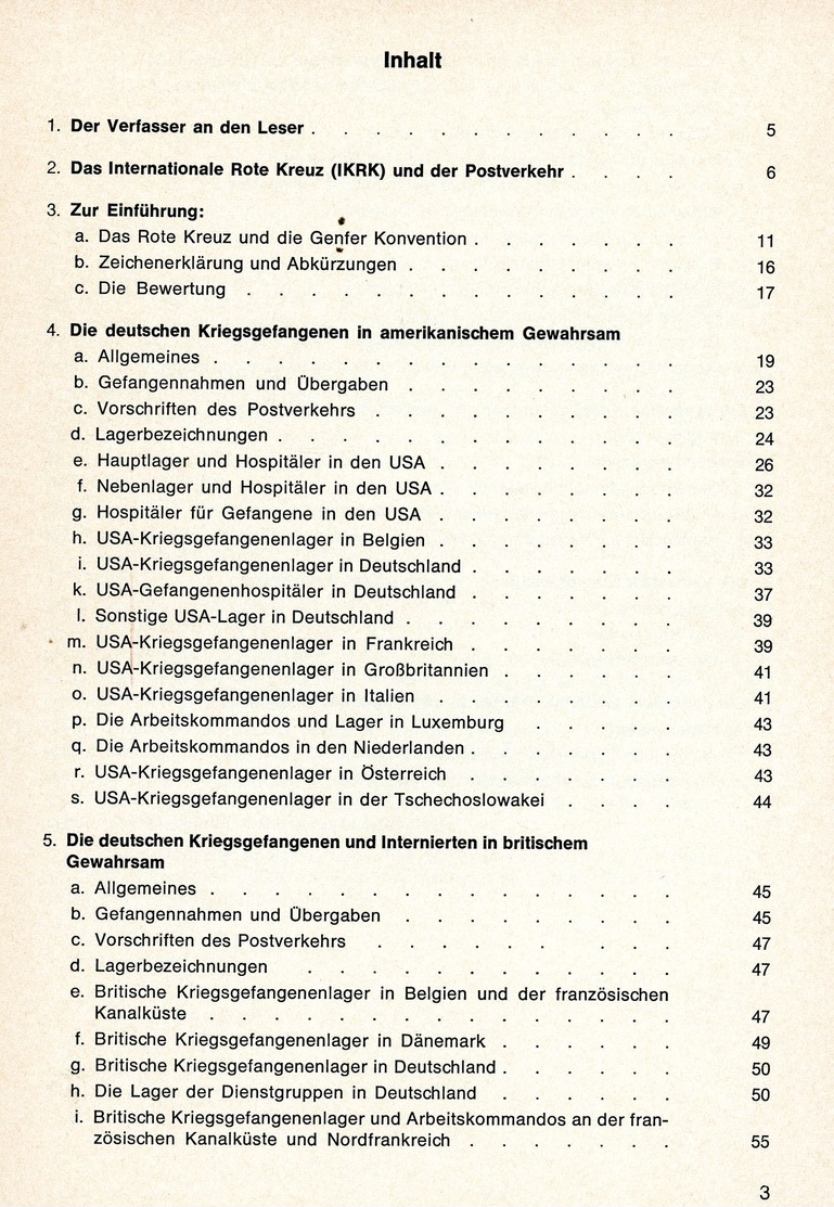 Kriegsgefangenenpost Deutscher Soldaten Und Internierter 1939 - 1945 Teil I - Militärpost & Postgeschichte