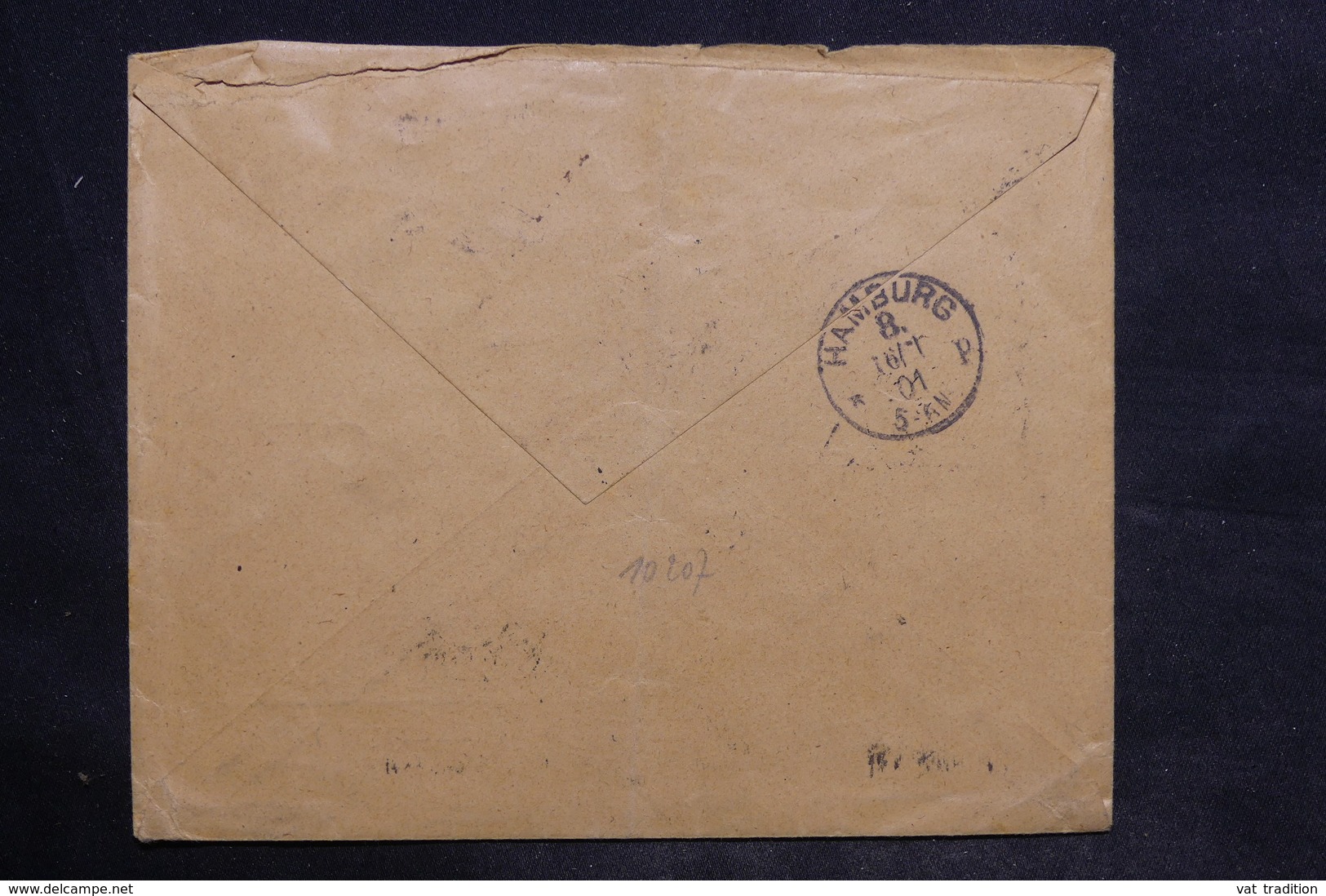 FRANCE - Enveloppe De Paris Pour L 'Allemagne En 1901 , Affranchissement Plaisant Mouchons / Merson - L 34189 - 1877-1920: Période Semi Moderne