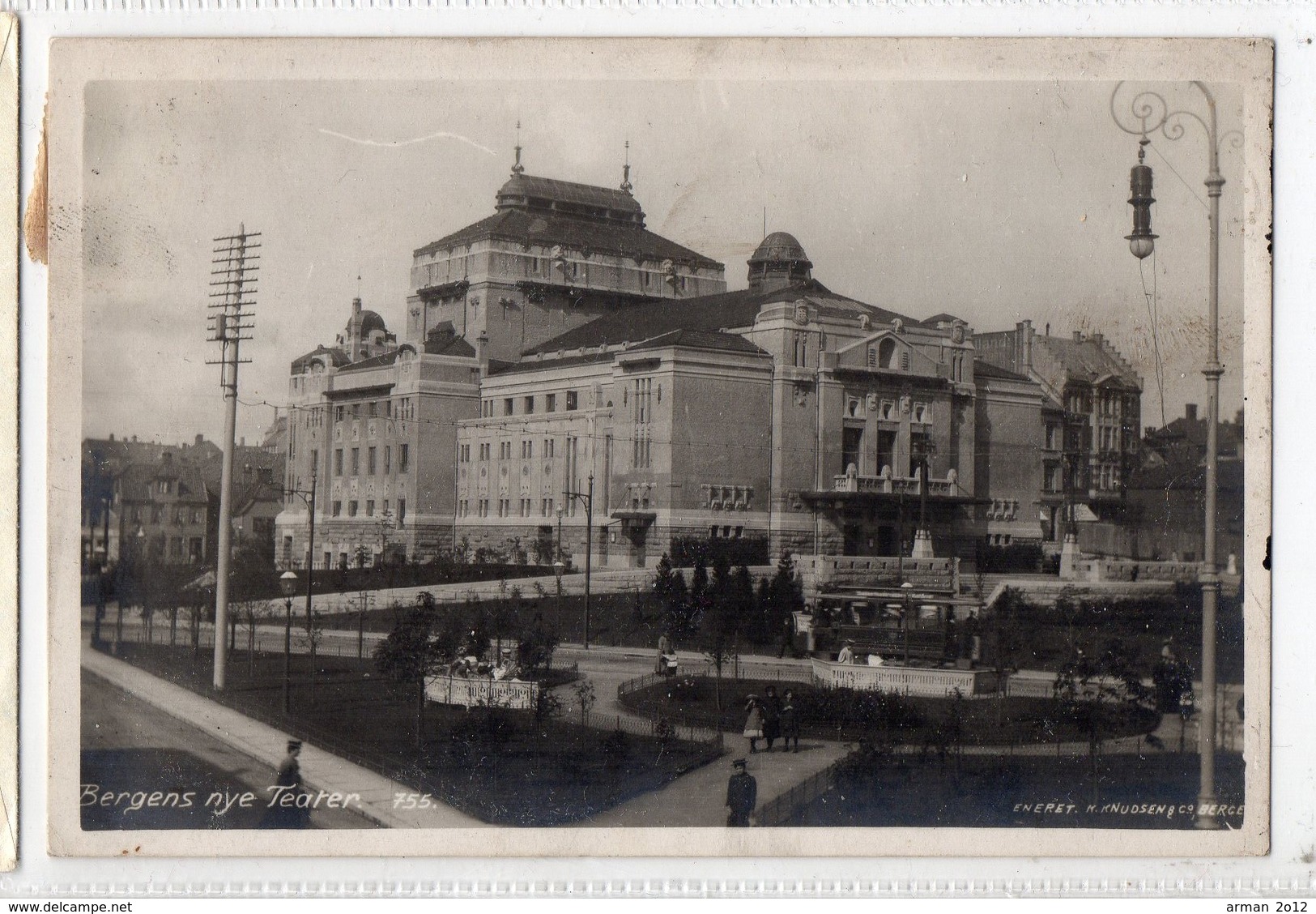 Norway Bergen Bergensbanens 1926 - Lettres & Documents