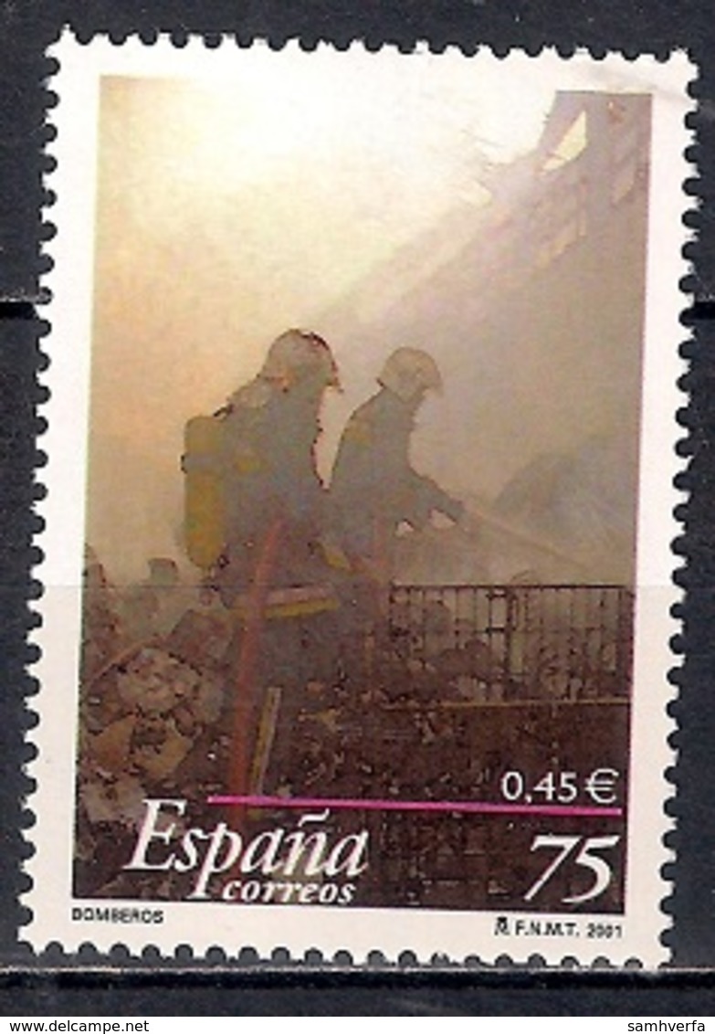 Spain 2001 - Fire Department   MINT - Nuevos
