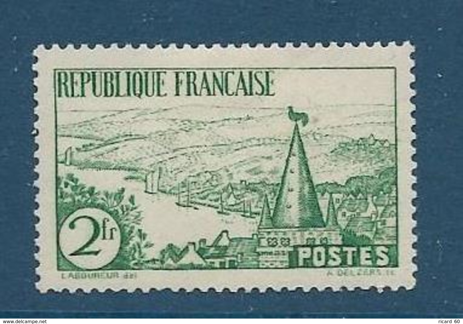 Timbres Neufs *  France, N°301 Yt, Rivière Bretonne,  Charnière - Neufs