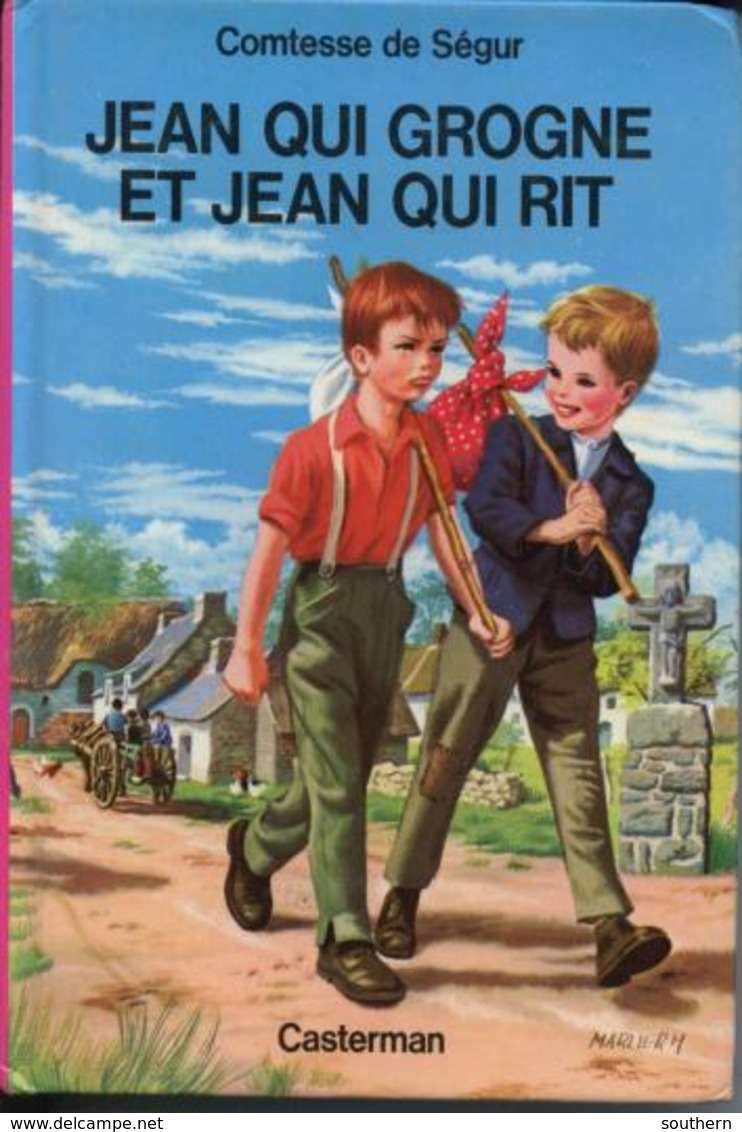 Casterman  Comtesse De Ségur  Jean Qui Rit Et Jean Qui Grogne   1979  ++++NEUF++++ - Casterman