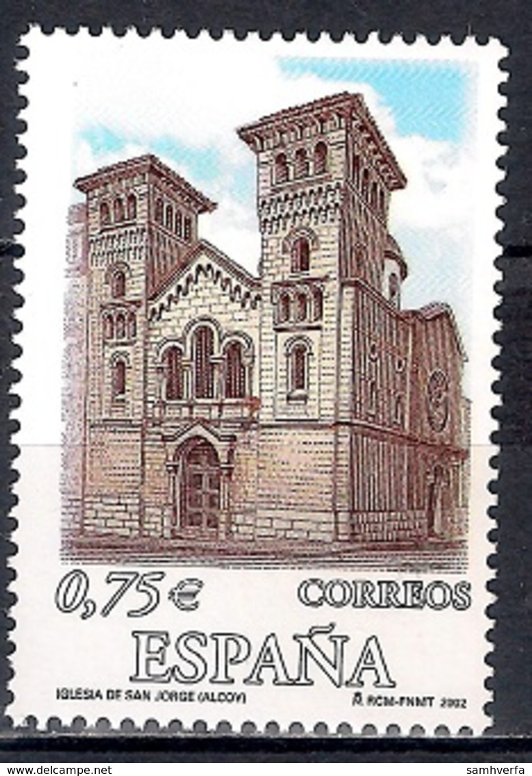 Spain 2002 - Church Of San Jorge, Alcoy   MINT - Nuevos