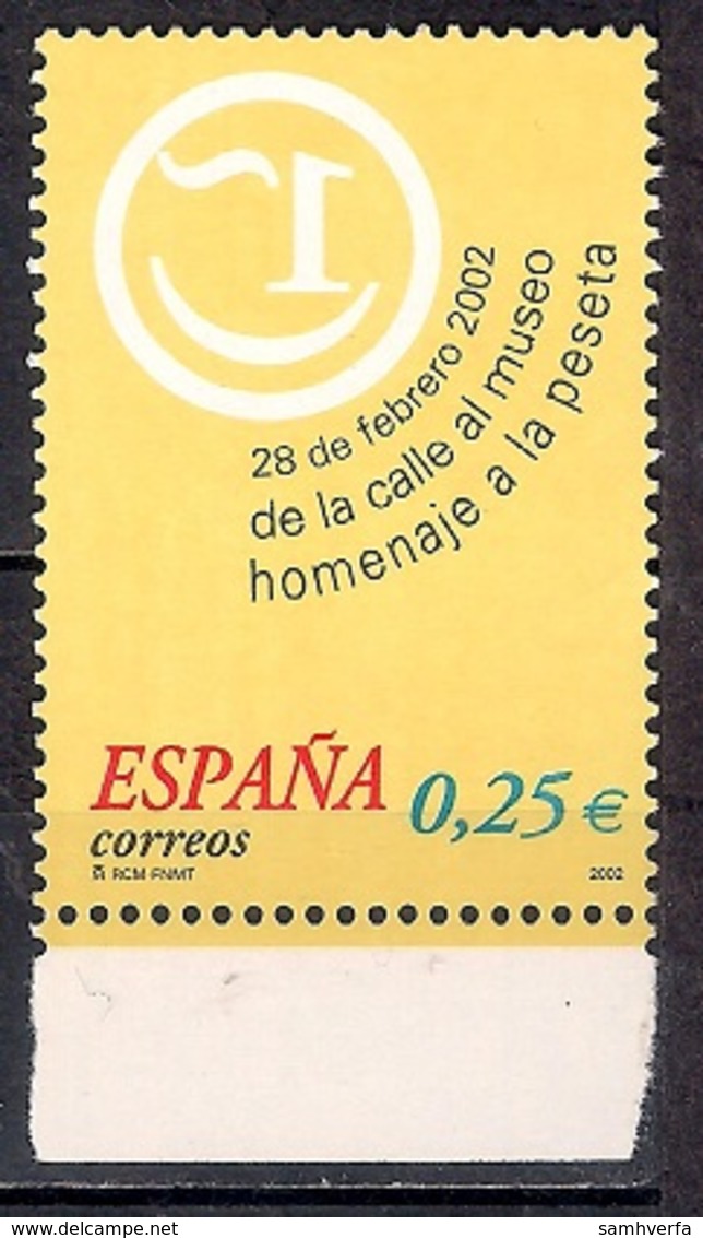 Spain 2002 - Homage To The Peseta    MINT - Nuevos