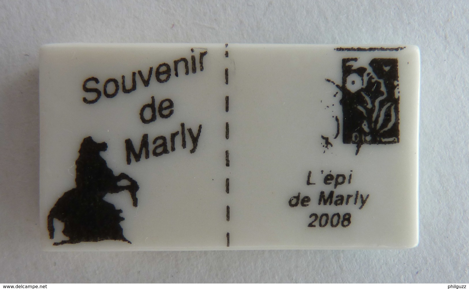 FEVE PUBLICITAIRE PERSO L'EPI DE MARLY (78) CHATEAU DE MONTE CHRISTO 2008 - Région