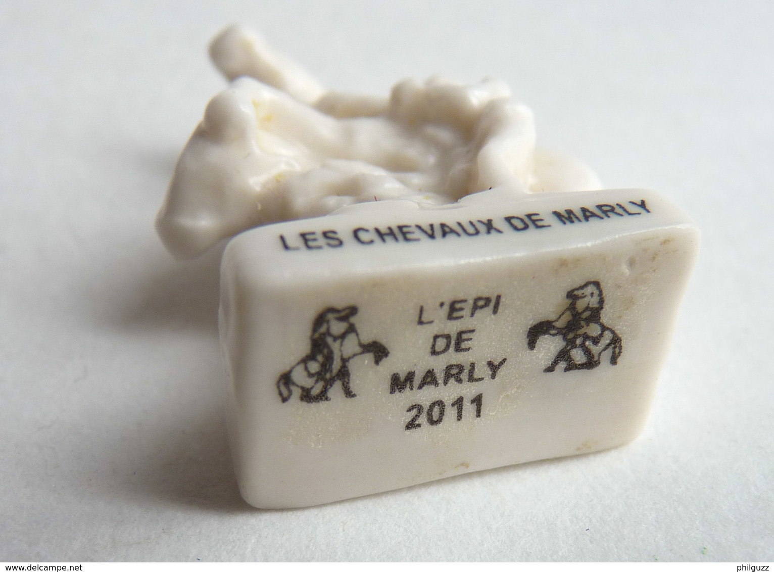 FEVE PUBLICITAIRE PERSO L'EPI DE MARLY (78) LES CHEVAUX DE MARLY 2011 - Région