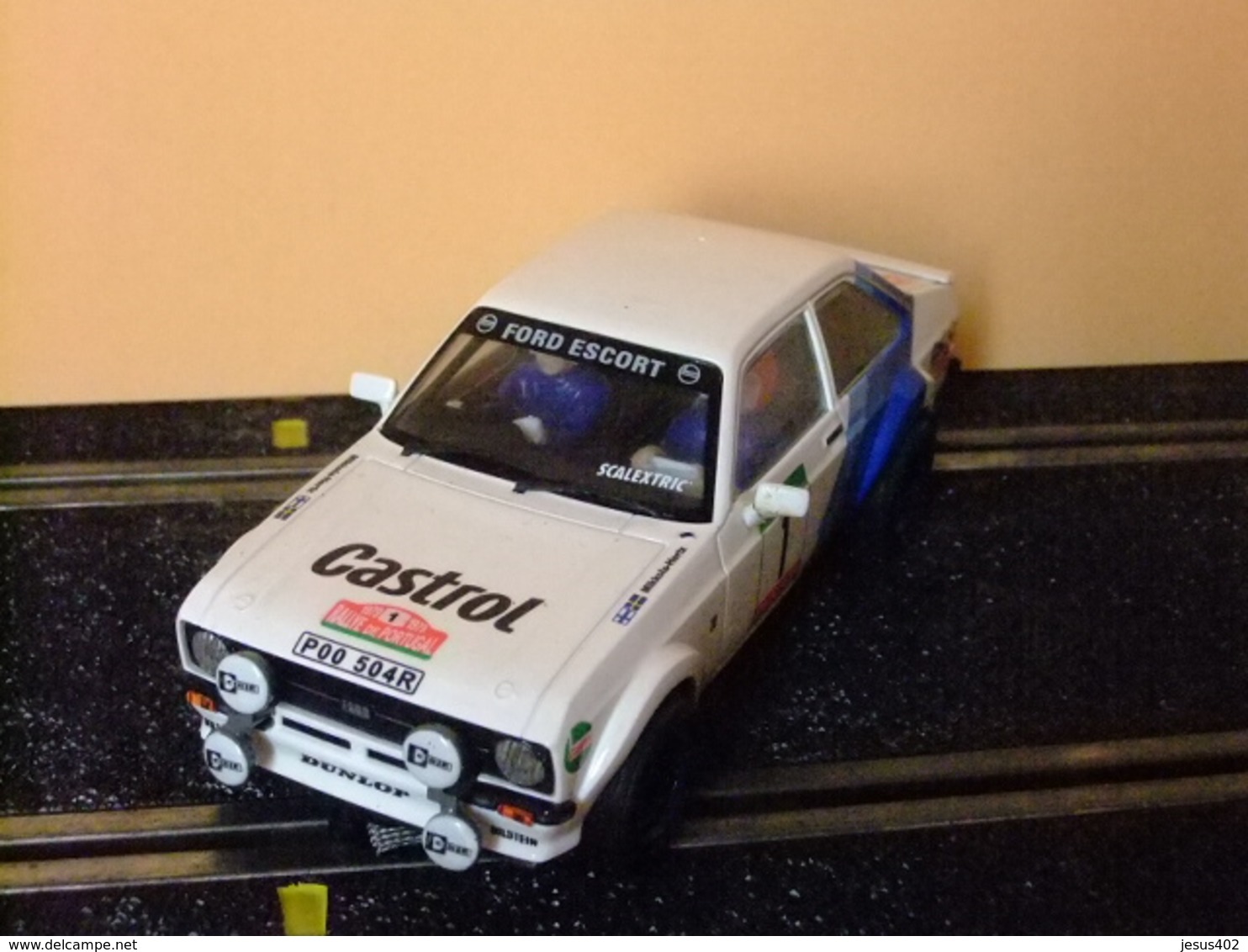 Scalextric SXC FORD ESCORT MK II RS 1800 Blanco - Circuitos Automóviles