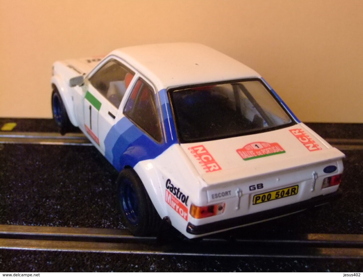 Scalextric SXC FORD ESCORT MK II RS 1800 Blanco - Circuits Automobiles