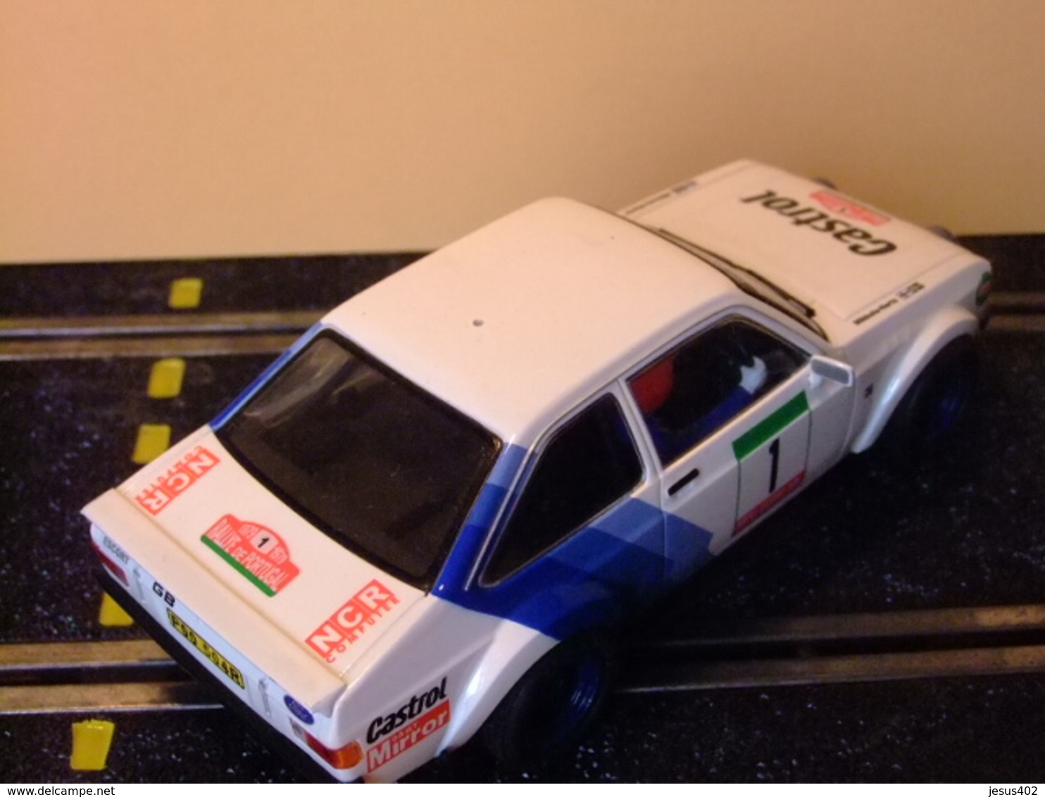 Scalextric SXC FORD ESCORT MK II RS 1800 Blanco - Circuits Automobiles