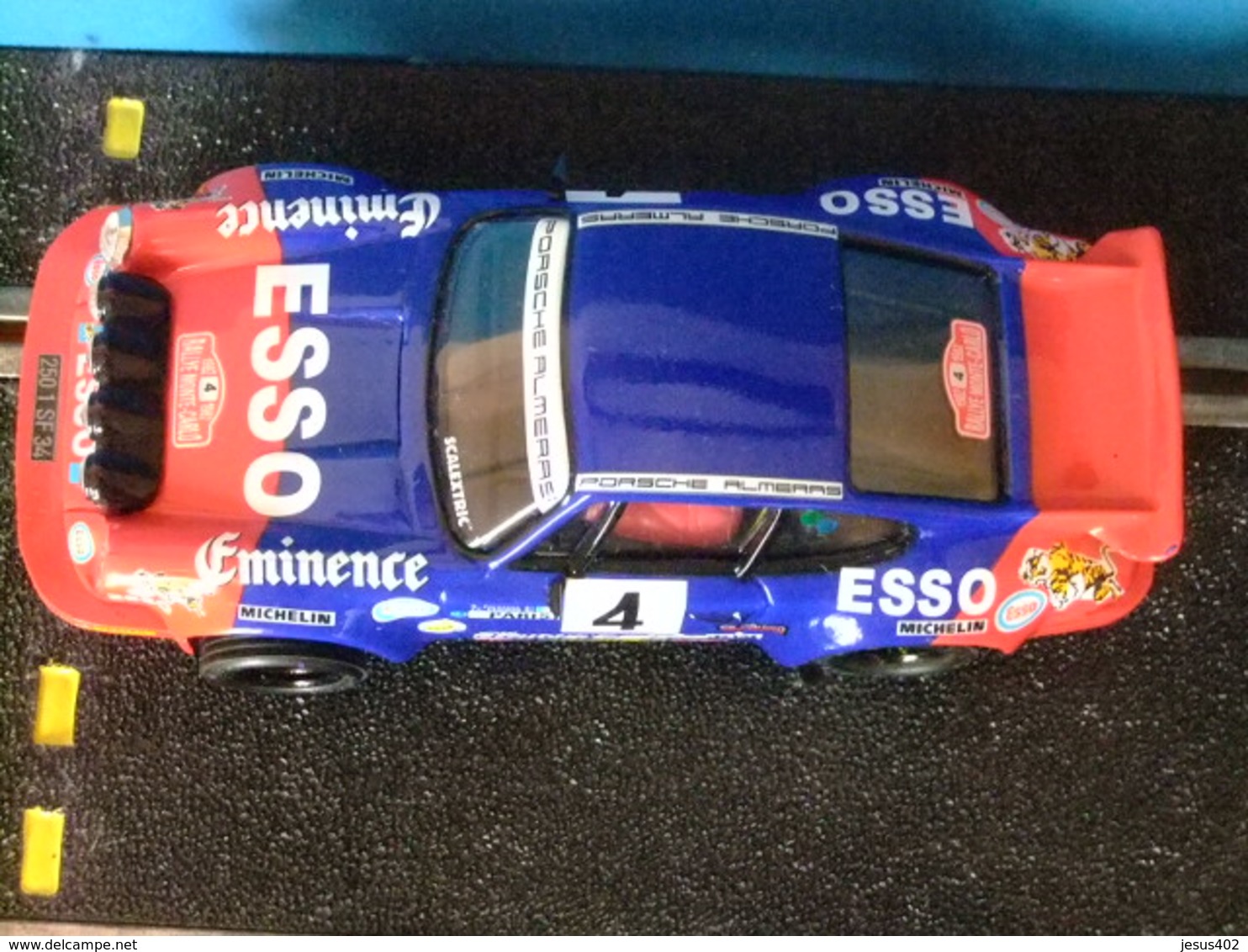 Scalextric SXC PORSCHE CARRERA RS Azul / Rojo - Circuitos Automóviles