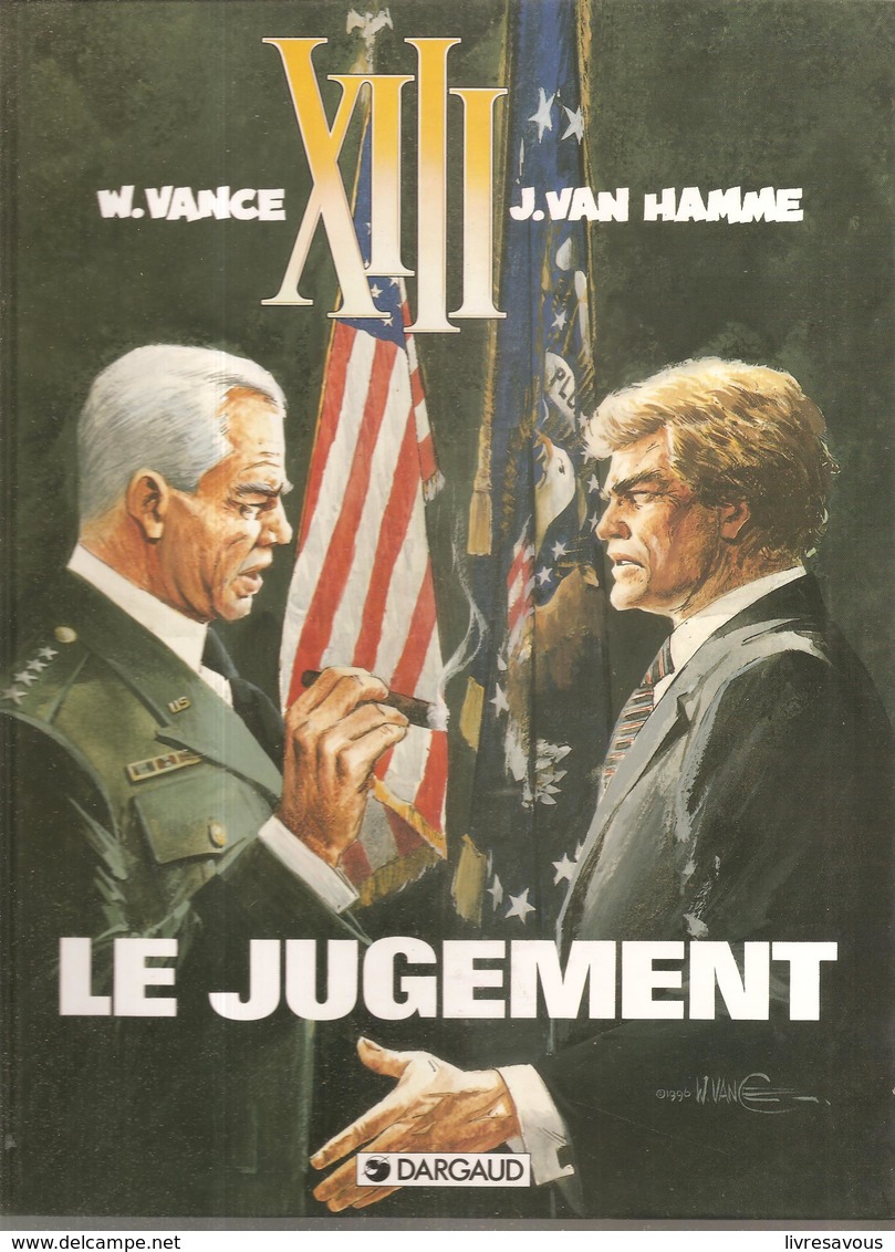 XIII N°12 Le Jugement De W. VANCE & J. VAN HAMME Des Editions DARGAUD De 1997 EO - XIII