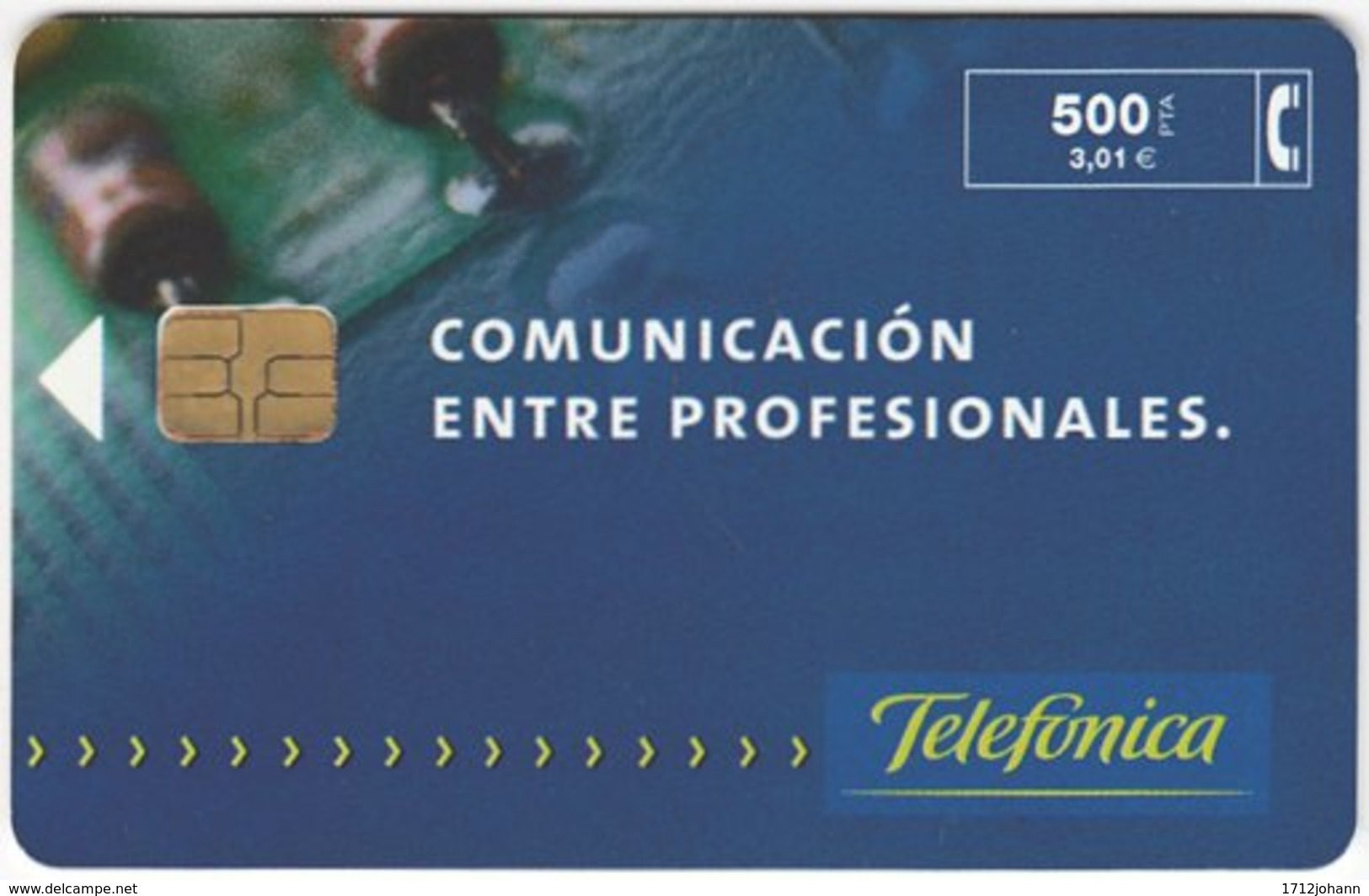 SPAIN B-494 Chip Telefonica - Used - Autres & Non Classés