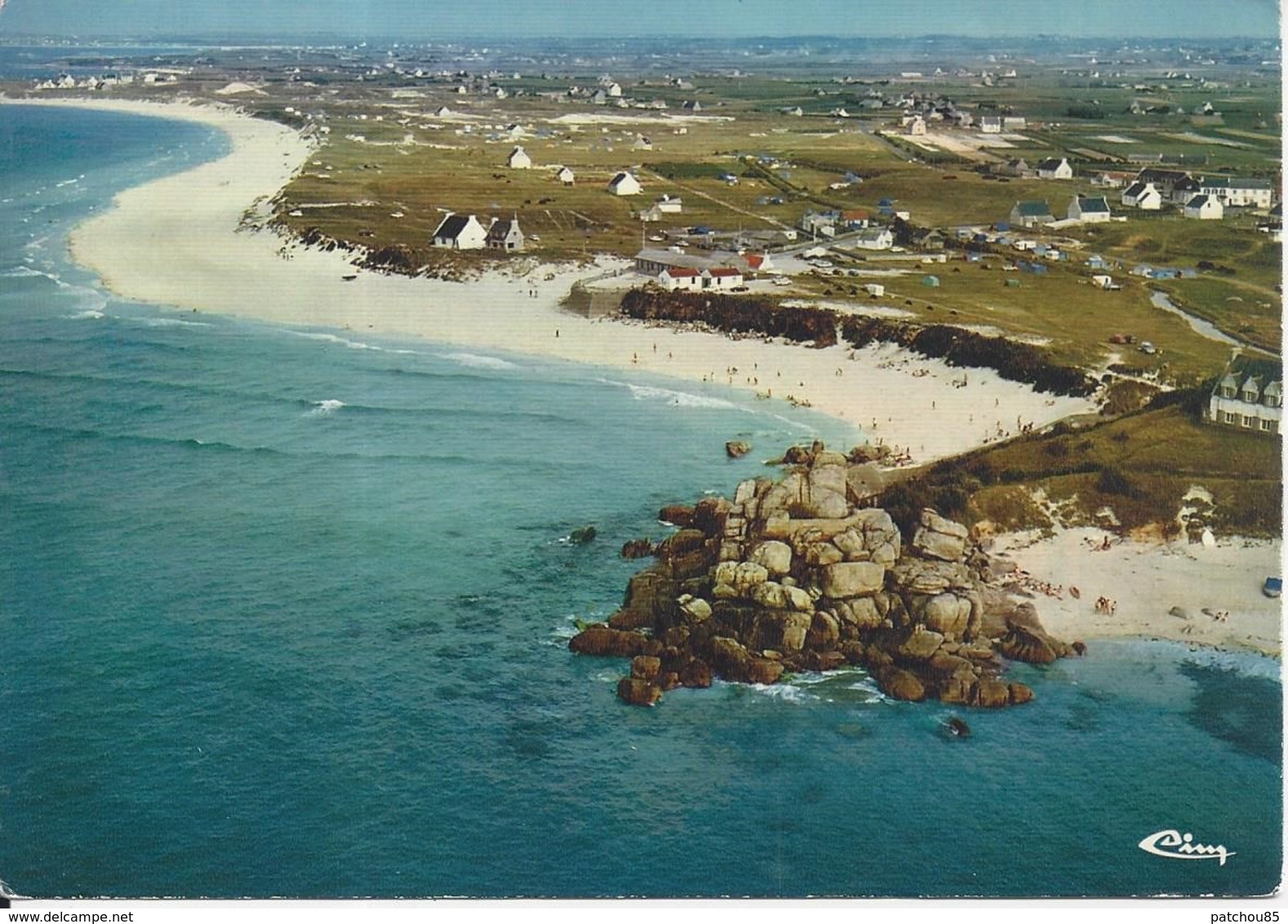 CPM France 29 Finistère Cléder Vue Générale Aérienne De Kerfissien - Cléder