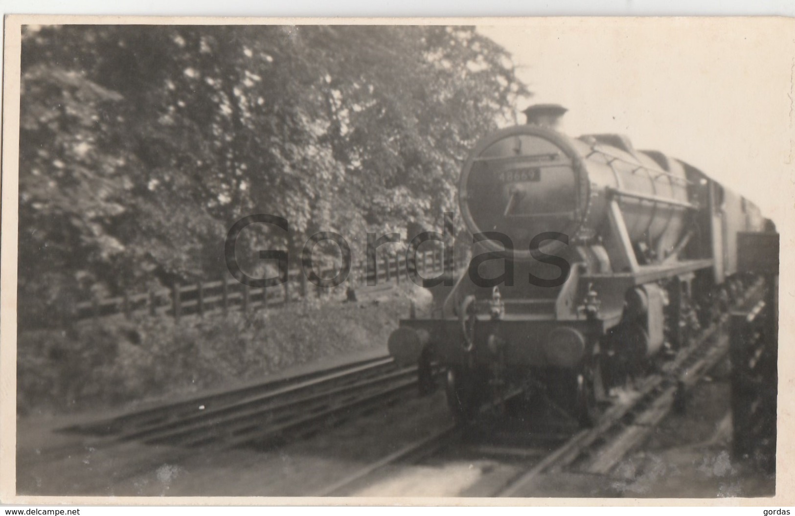 England - Steam Train Engine - Locomotive - Photo 130x80mm - Eisenbahnen