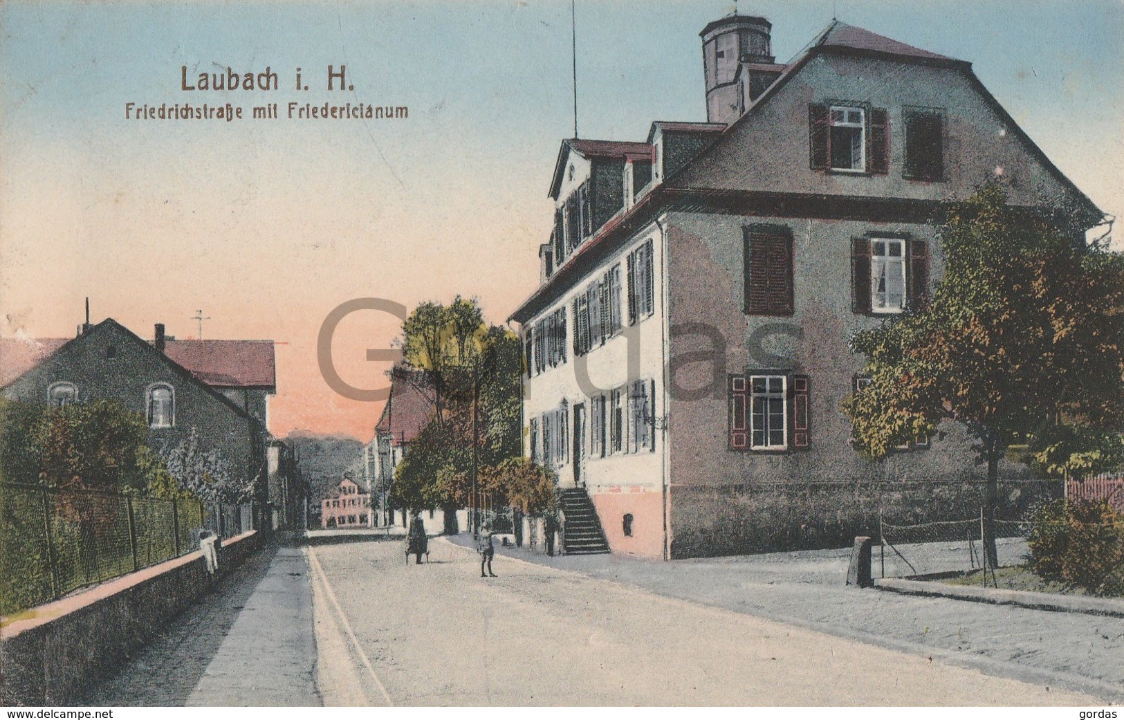 Germany - Laubach - Hunsruck - Friedrichstrasse Mit Friedricianum - Simmern