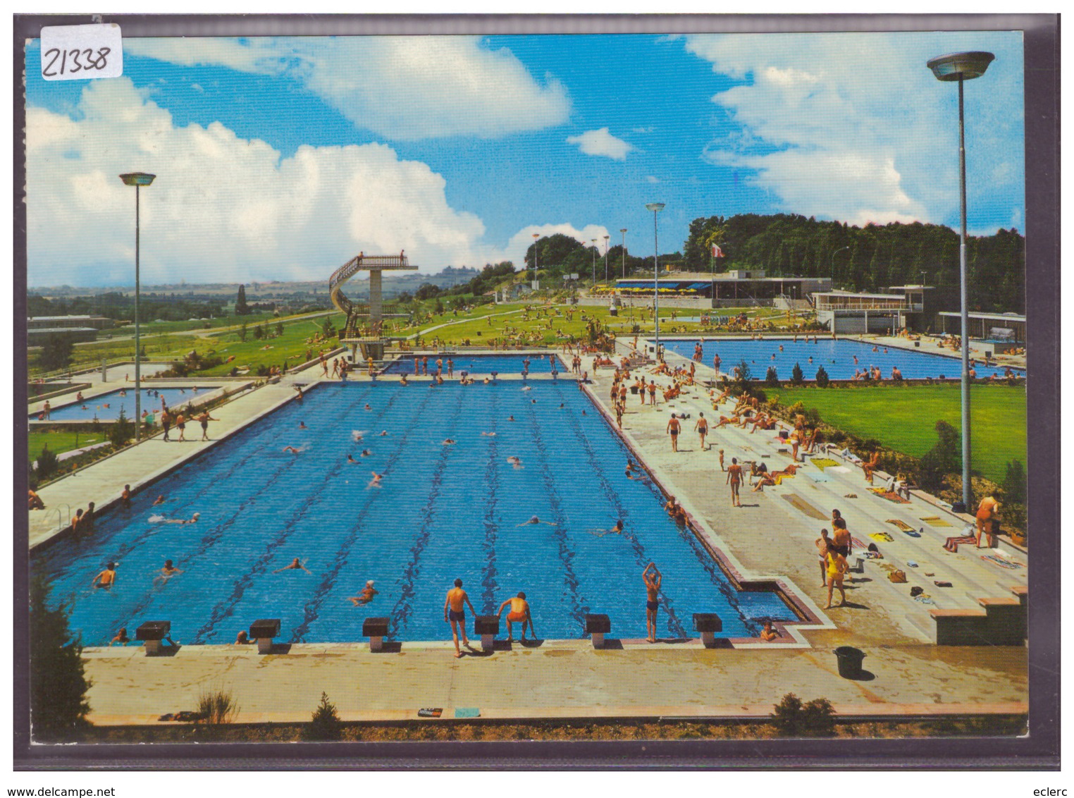 CARTE MODERNE - RENENS - LA PISCINE - TB - Renens