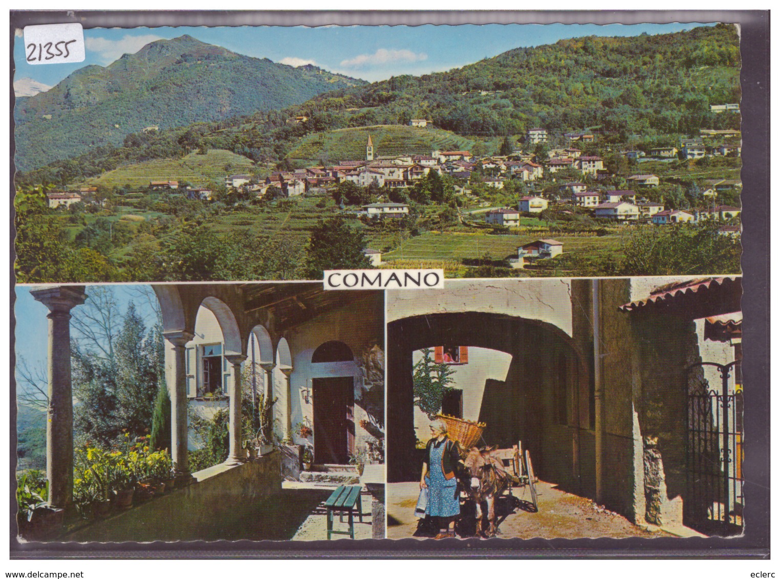 CARTE MODERNE - COMANO - TB - Comano