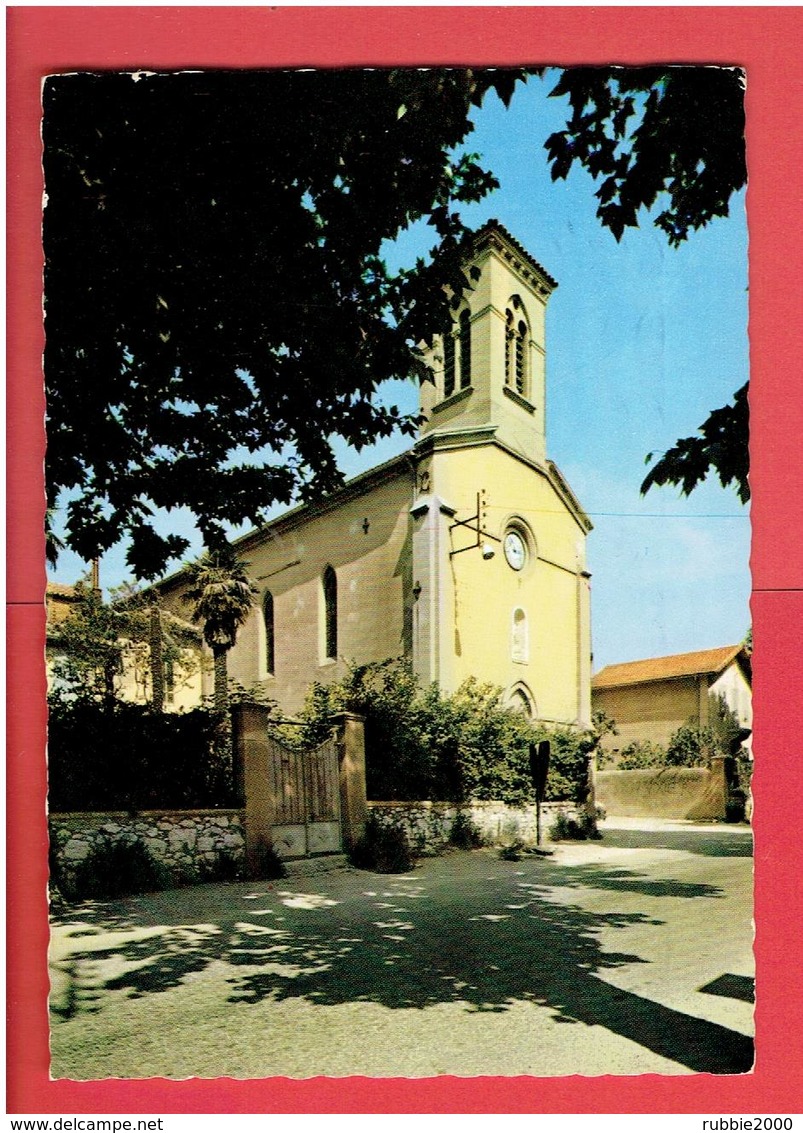 LUYNES 2002 L EGLISE CARTE EN TRES BON ETAT - Luynes