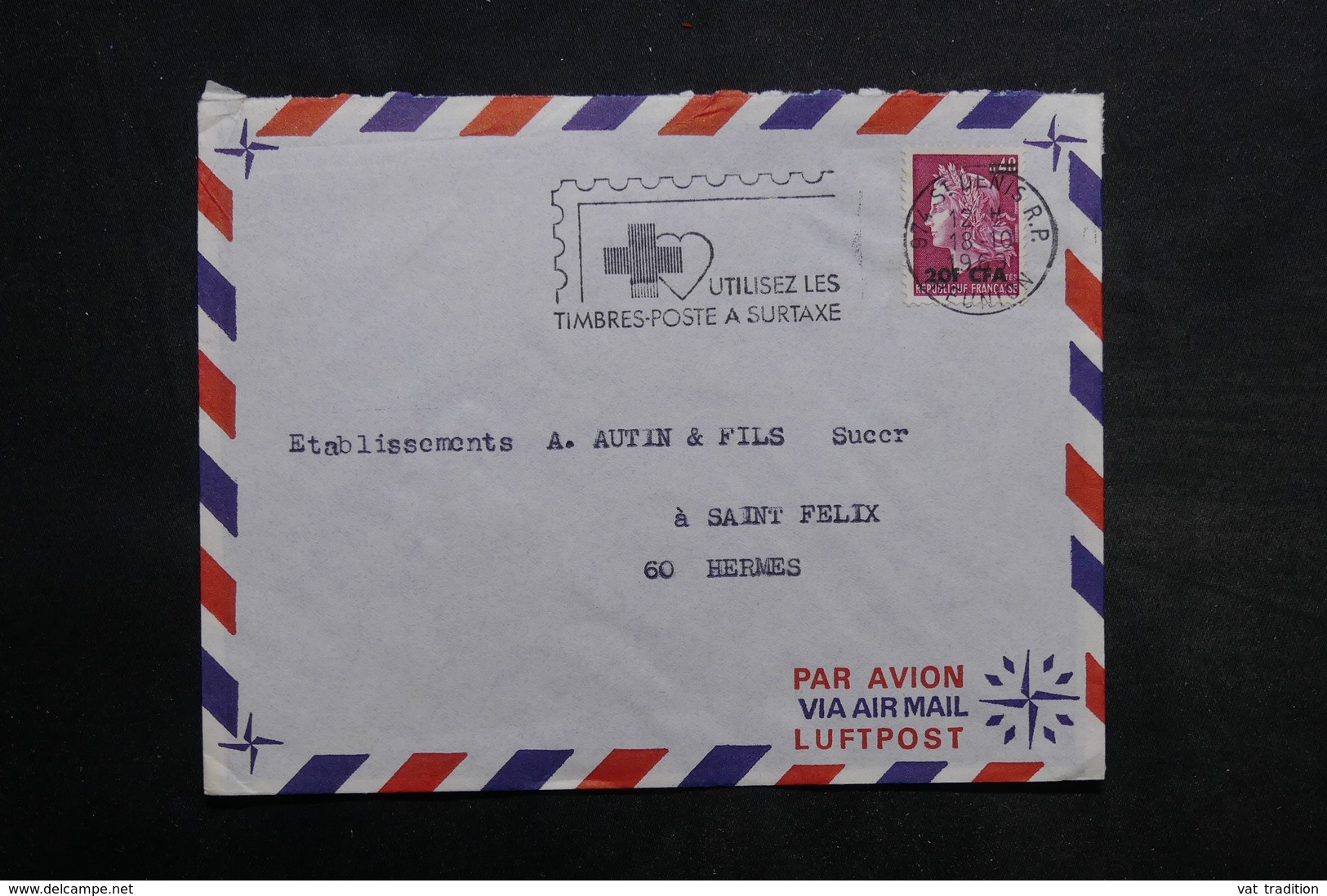 RÉUNION - Lot De 55 Enveloppes , Période 1970 - L 34243 - Lettres & Documents