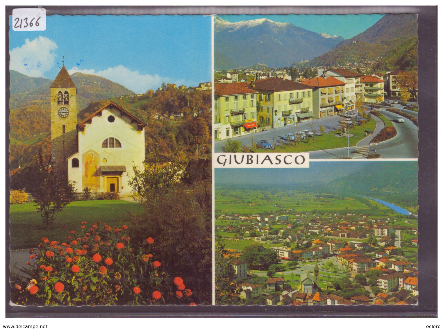 CARTE MODERNE - GIUBIASCO - TB - Giubiasco