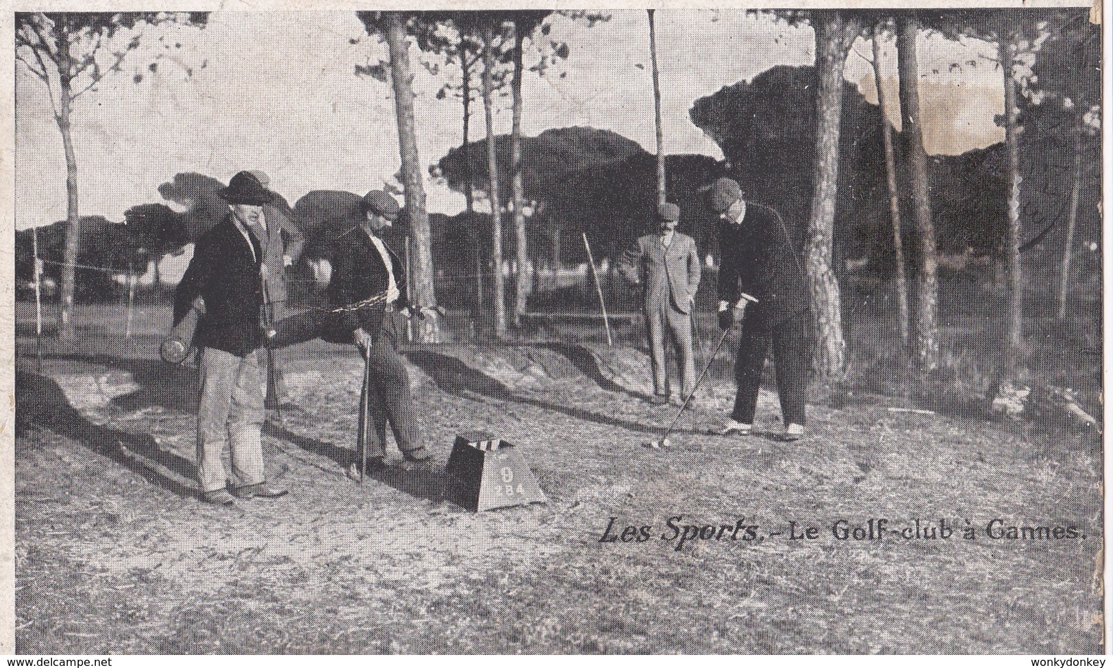 Les Sports - Le Golf Club A Cannes.    1911.   (FC) - Cannes