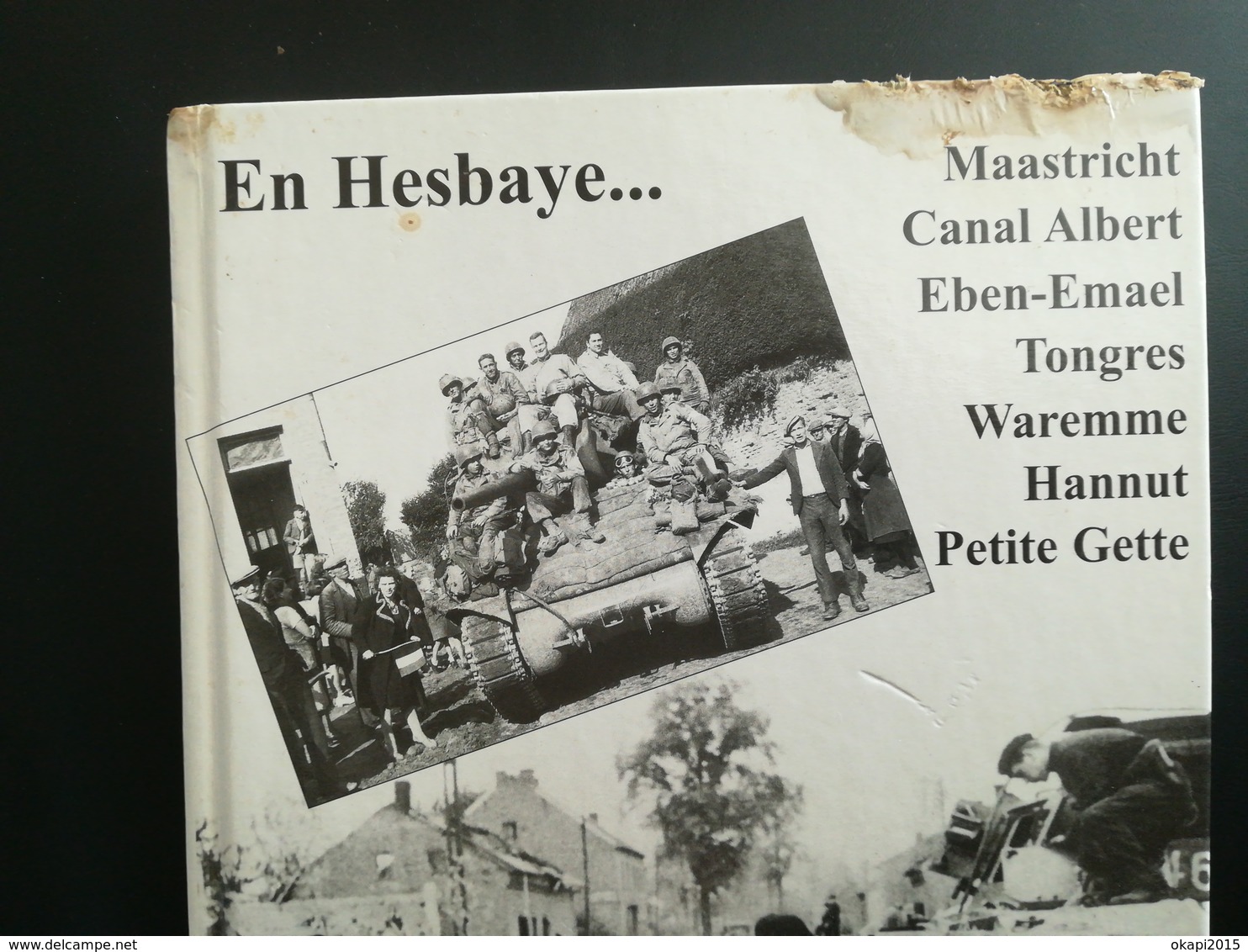 LIVRE EN ÉTAT D USAGE : EN HESBAYE MAASTRICHT CANAL ALBERT TONGRES WAREMME HANNUT BELGIQUE LIÈGE GUERRE 1939 - 1945 - Belgio