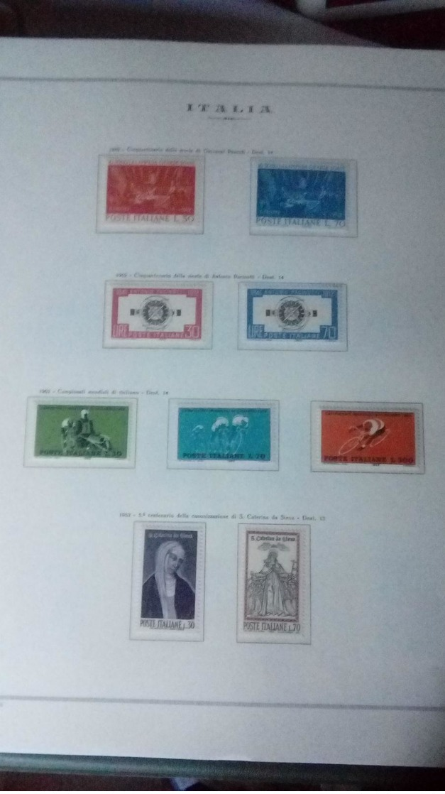 francobolli italia repubblica emissioni 1955 - 1978 italy stamps