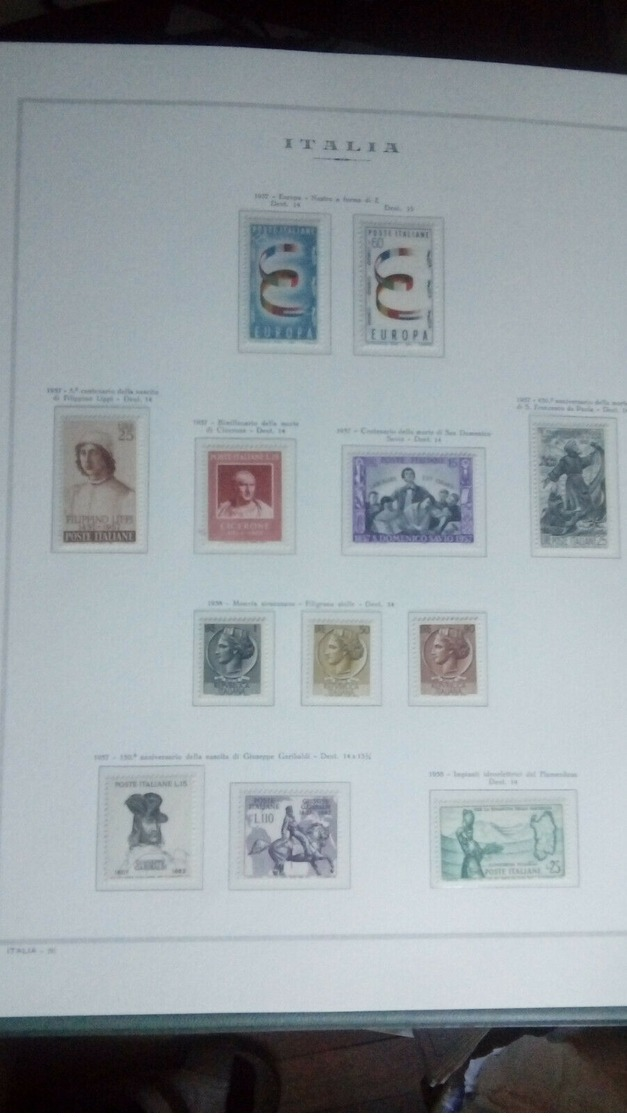 francobolli italia repubblica emissioni 1955 - 1978 italy stamps