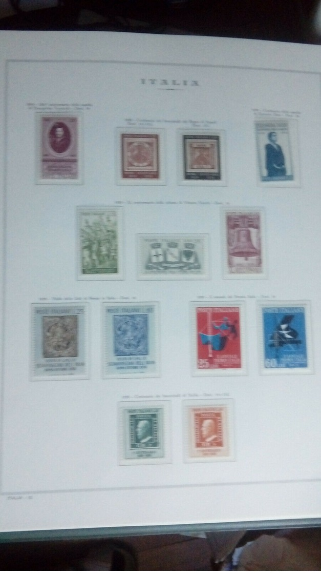francobolli italia repubblica emissioni 1955 - 1978 italy stamps