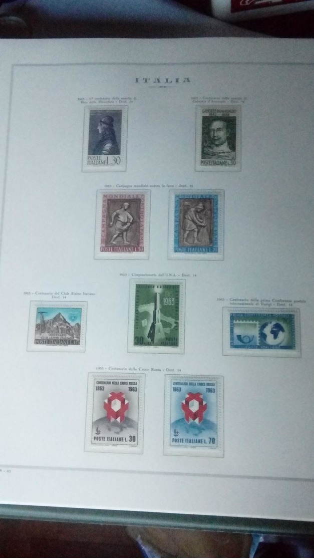 francobolli italia repubblica emissioni 1955 - 1978 italy stamps