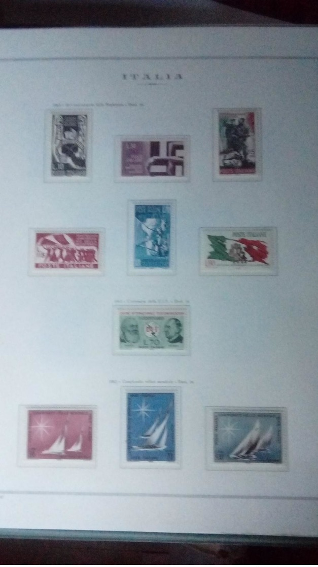 francobolli italia repubblica emissioni 1955 - 1978 italy stamps