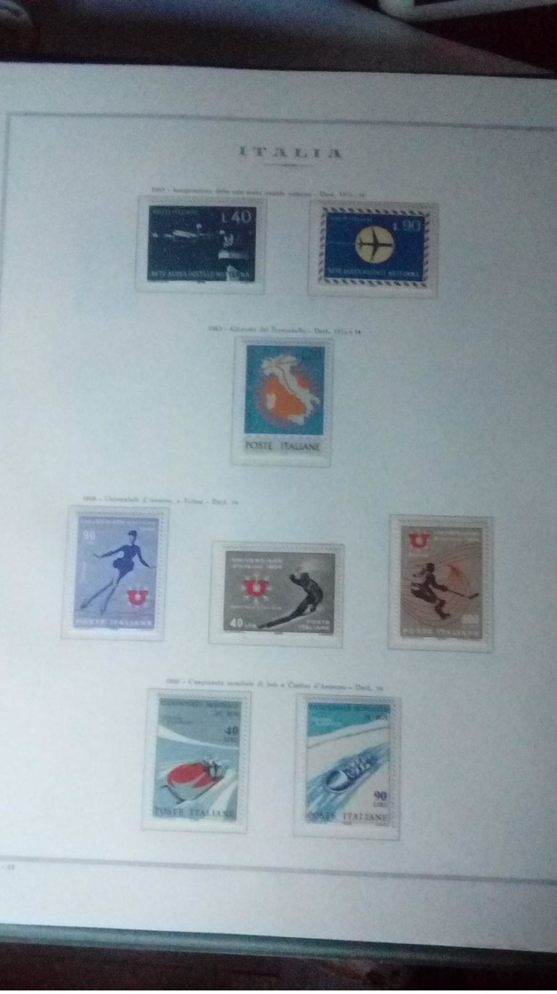 francobolli italia repubblica emissioni 1955 - 1978 italy stamps