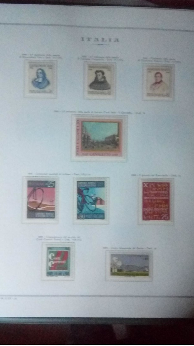 francobolli italia repubblica emissioni 1955 - 1978 italy stamps