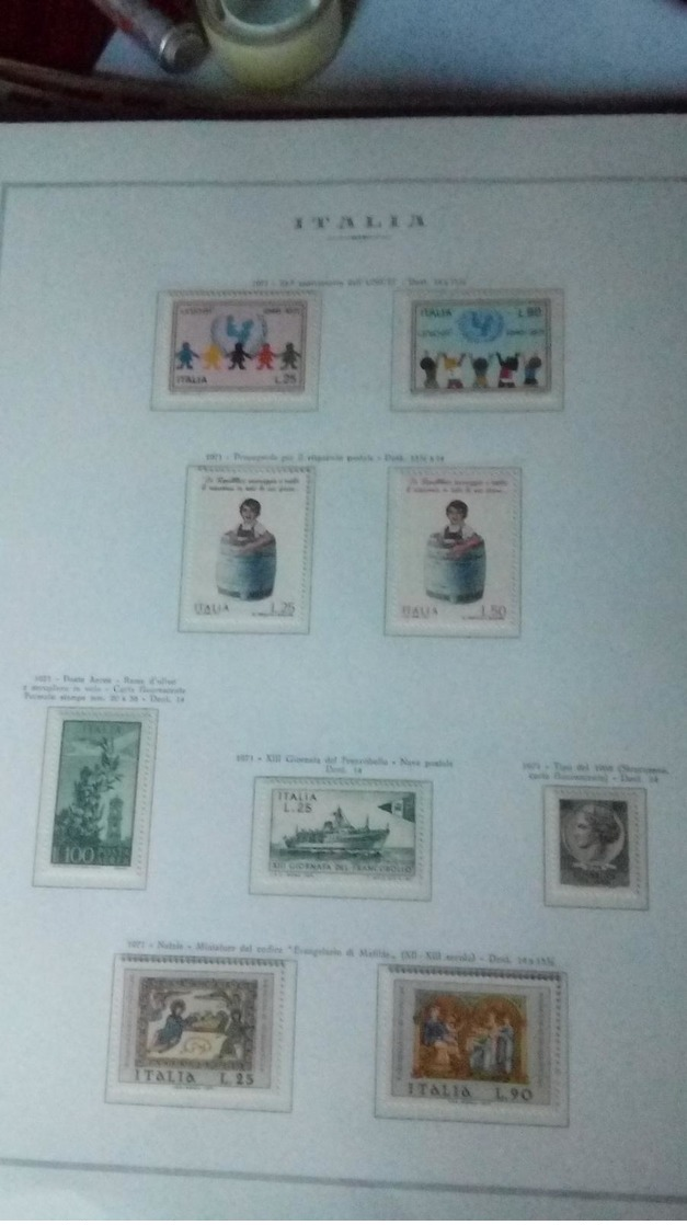 francobolli italia repubblica emissioni 1955 - 1978 italy stamps